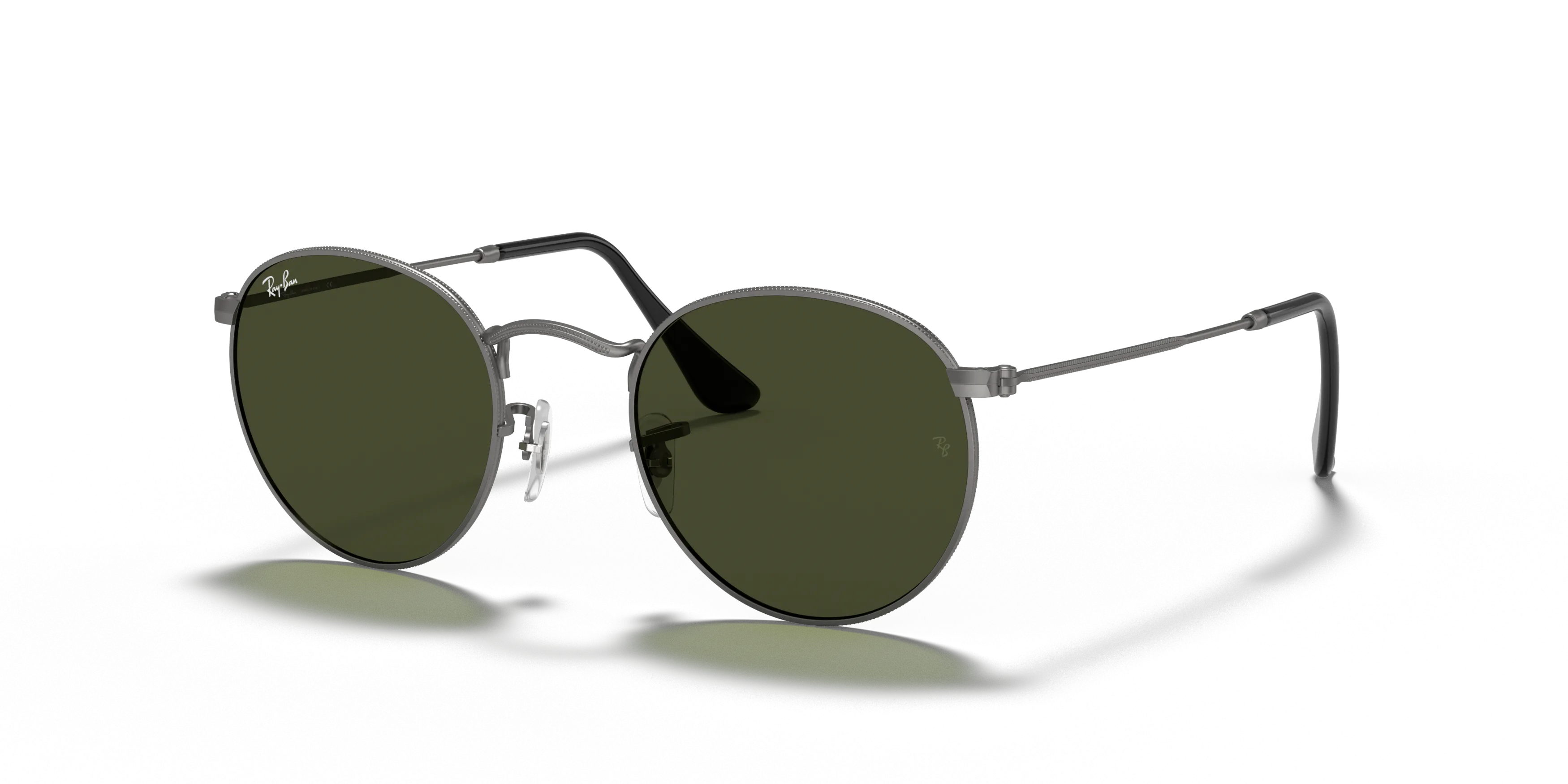 Angle_Left01, Ray-Ban Round Metal 0RB3447 029 Sonnenbrille