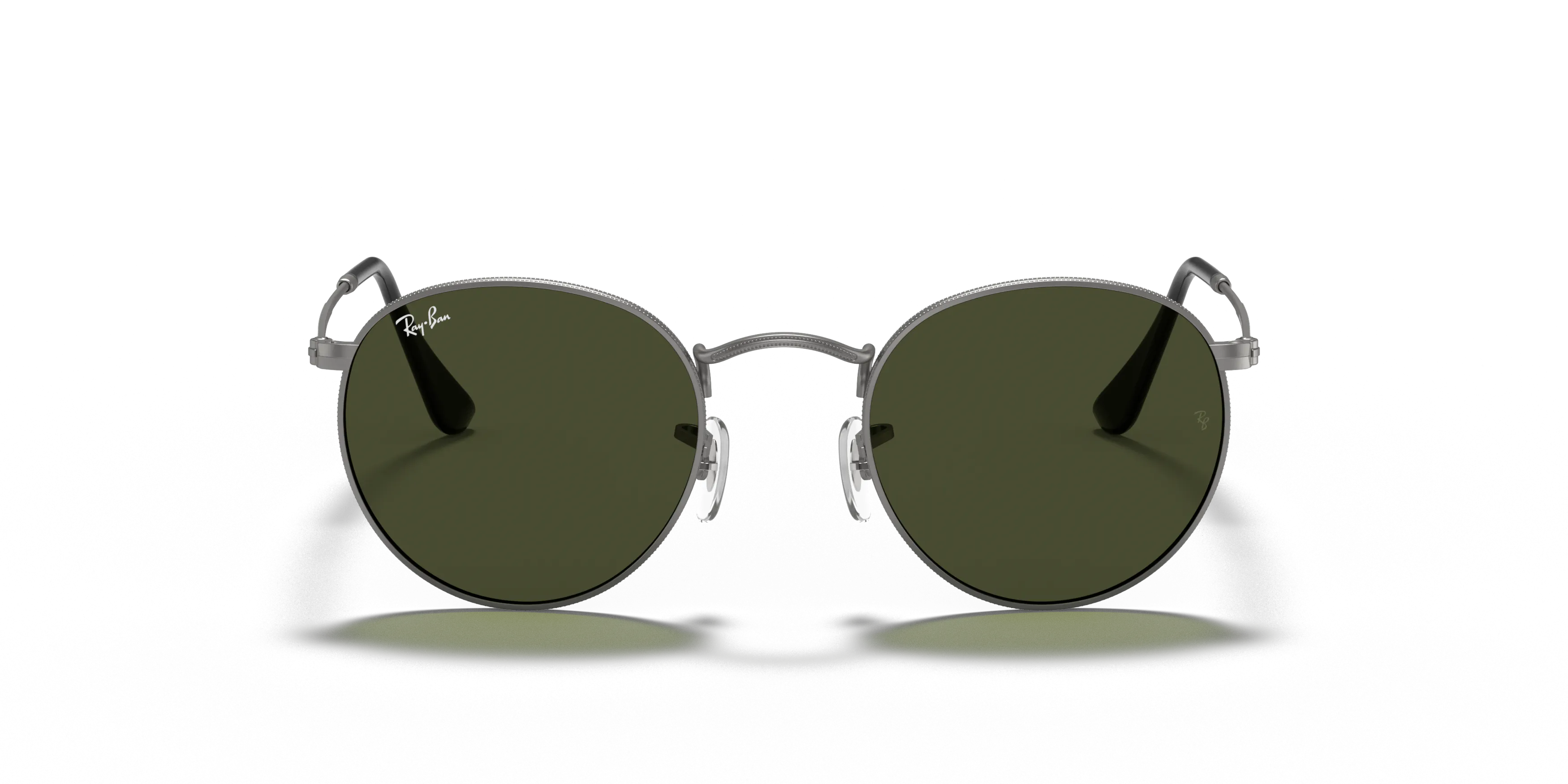 Front, Ray-Ban Round Metal 0RB3447 029 Sonnenbrille