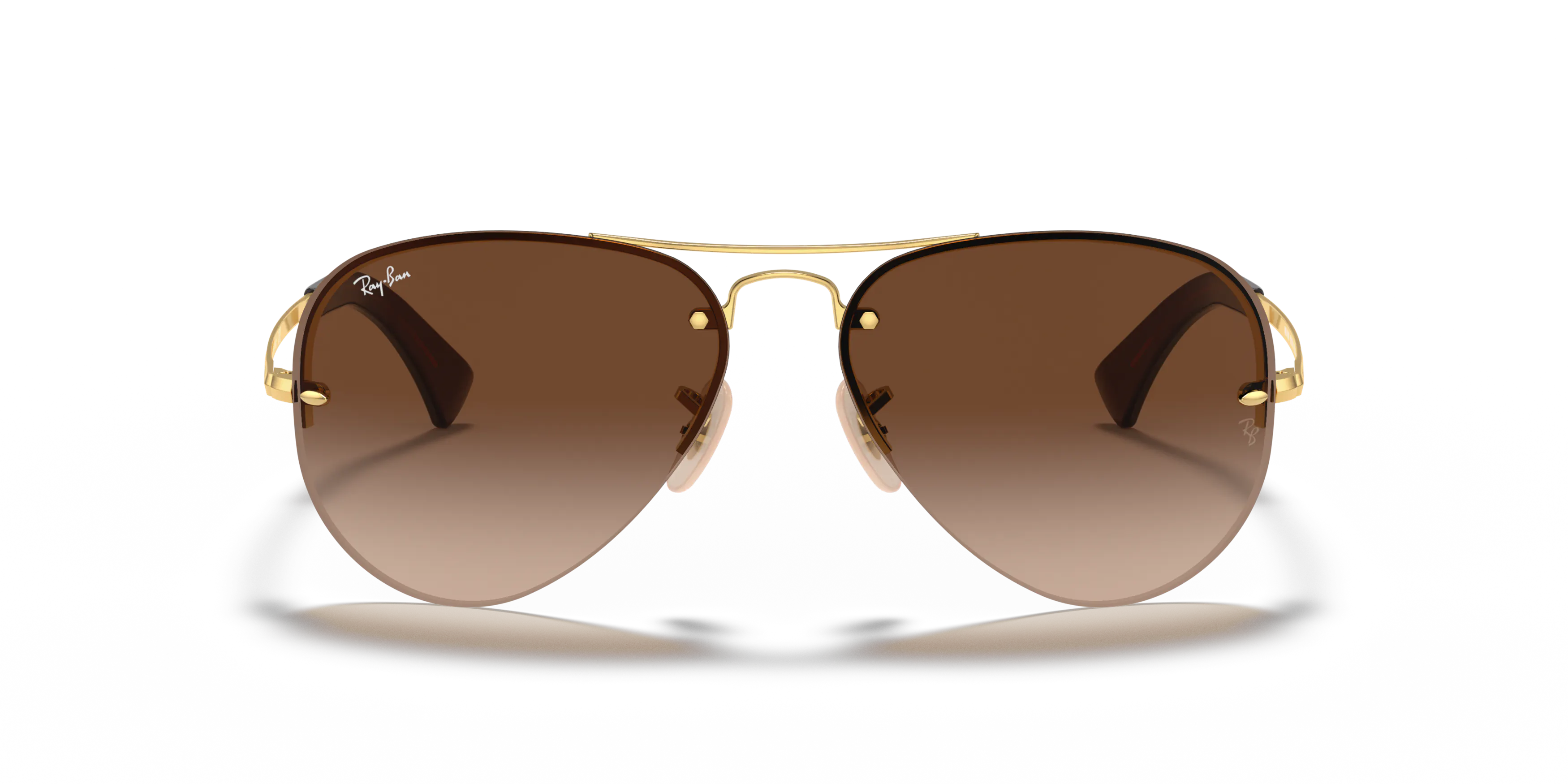 Front, Ray-Ban RB3449 0RB3449 001/13 Sonnenbrille