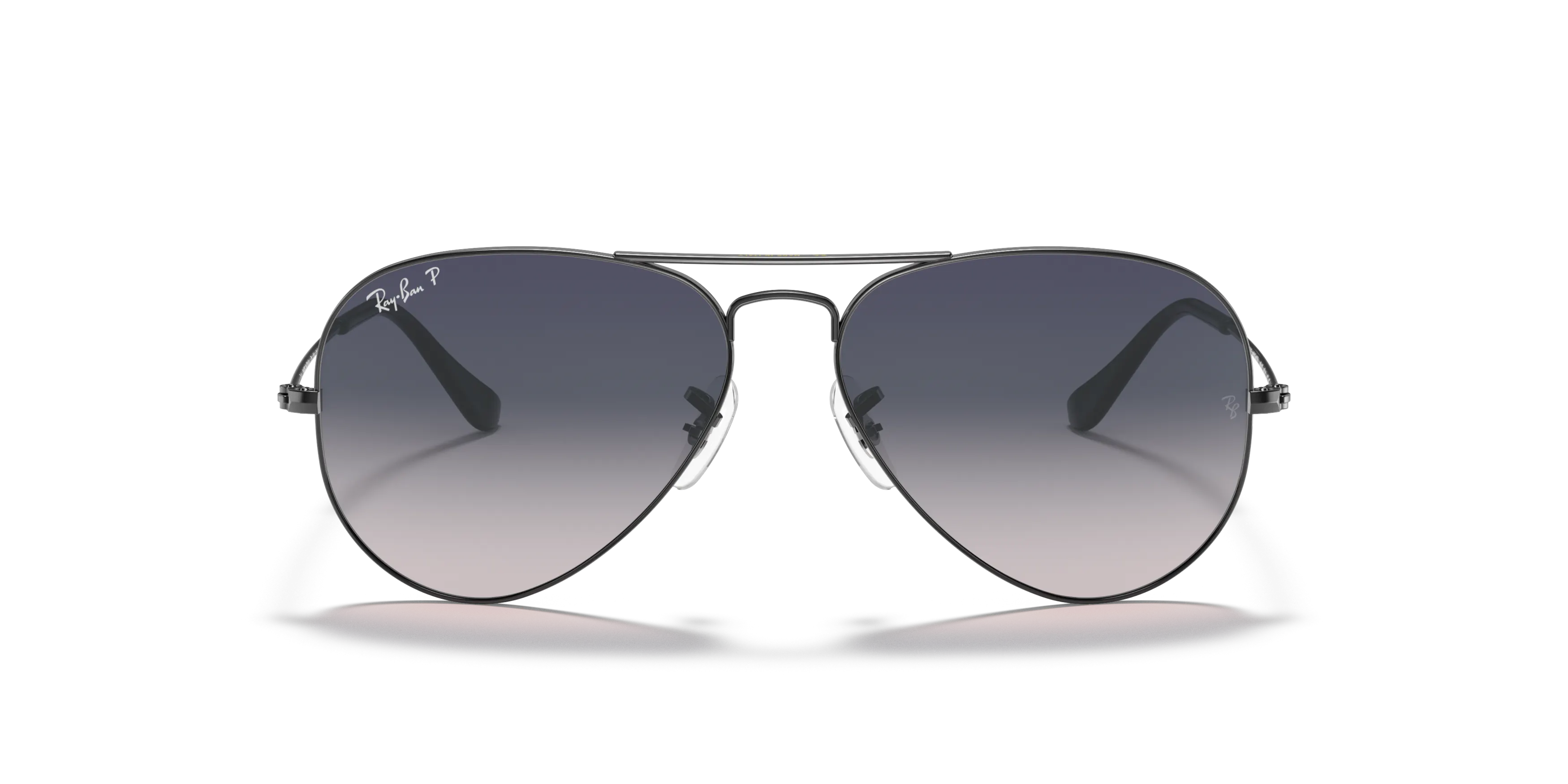 Front, Ray-Ban Aviator Gradient 0RB3025 004/78 Sonnenbrille