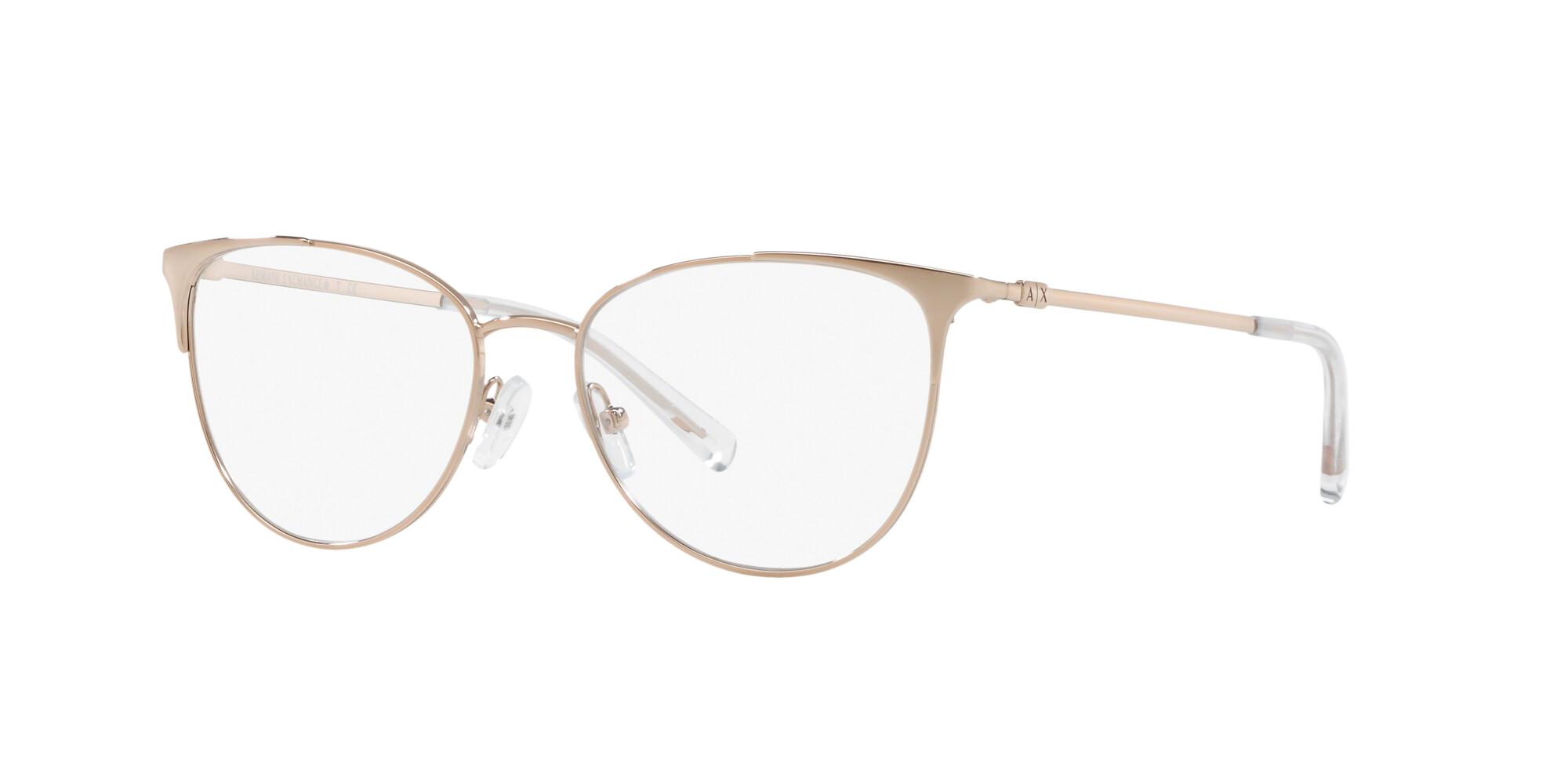 Angle_Left01 Armani Exchange 0AX1034 6103 Brille Pink Gold