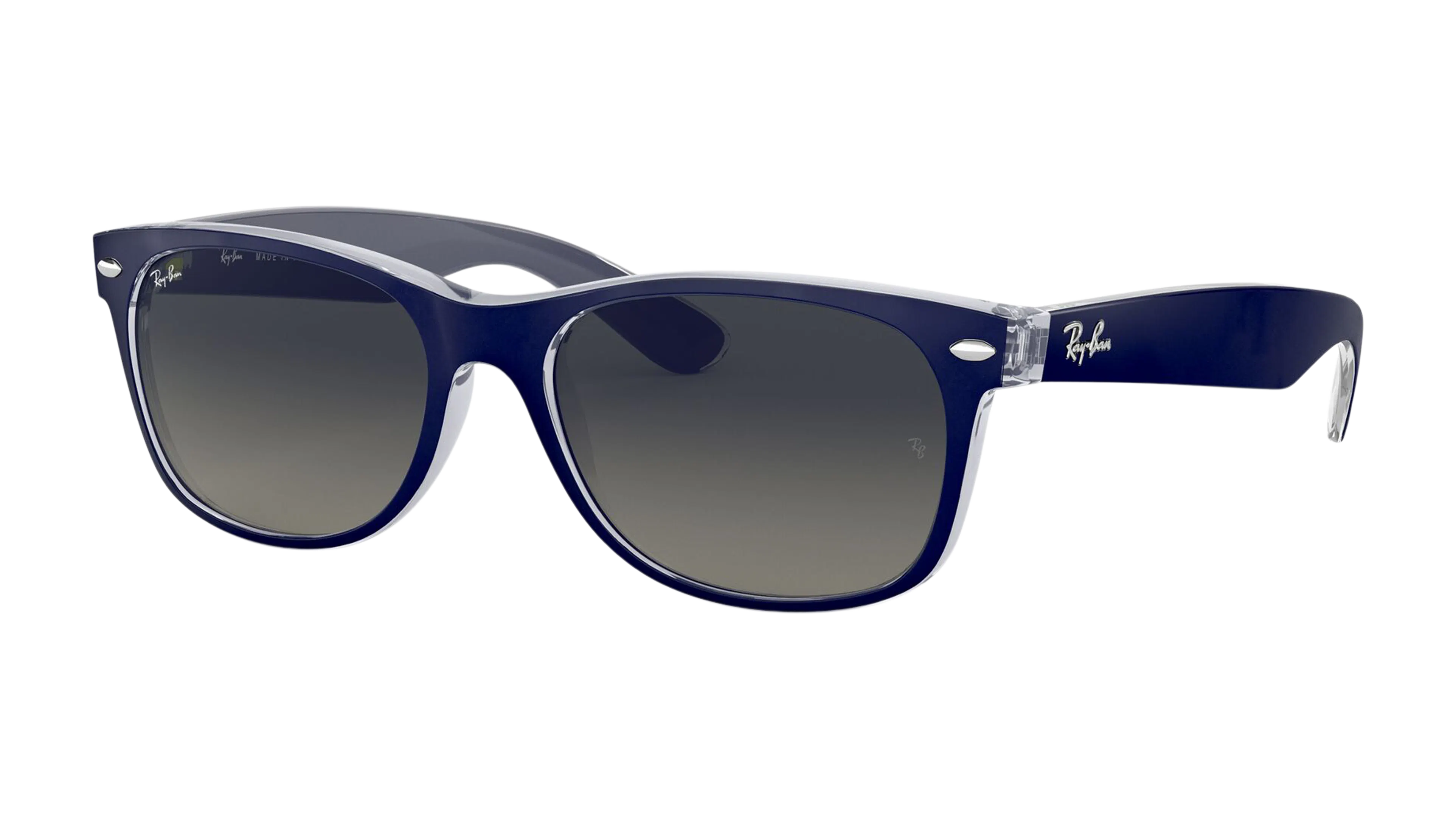 Angle_Left01, Ray-Ban New Wayfarer Color Mix 0RB2132 605371 Sonnenbrille