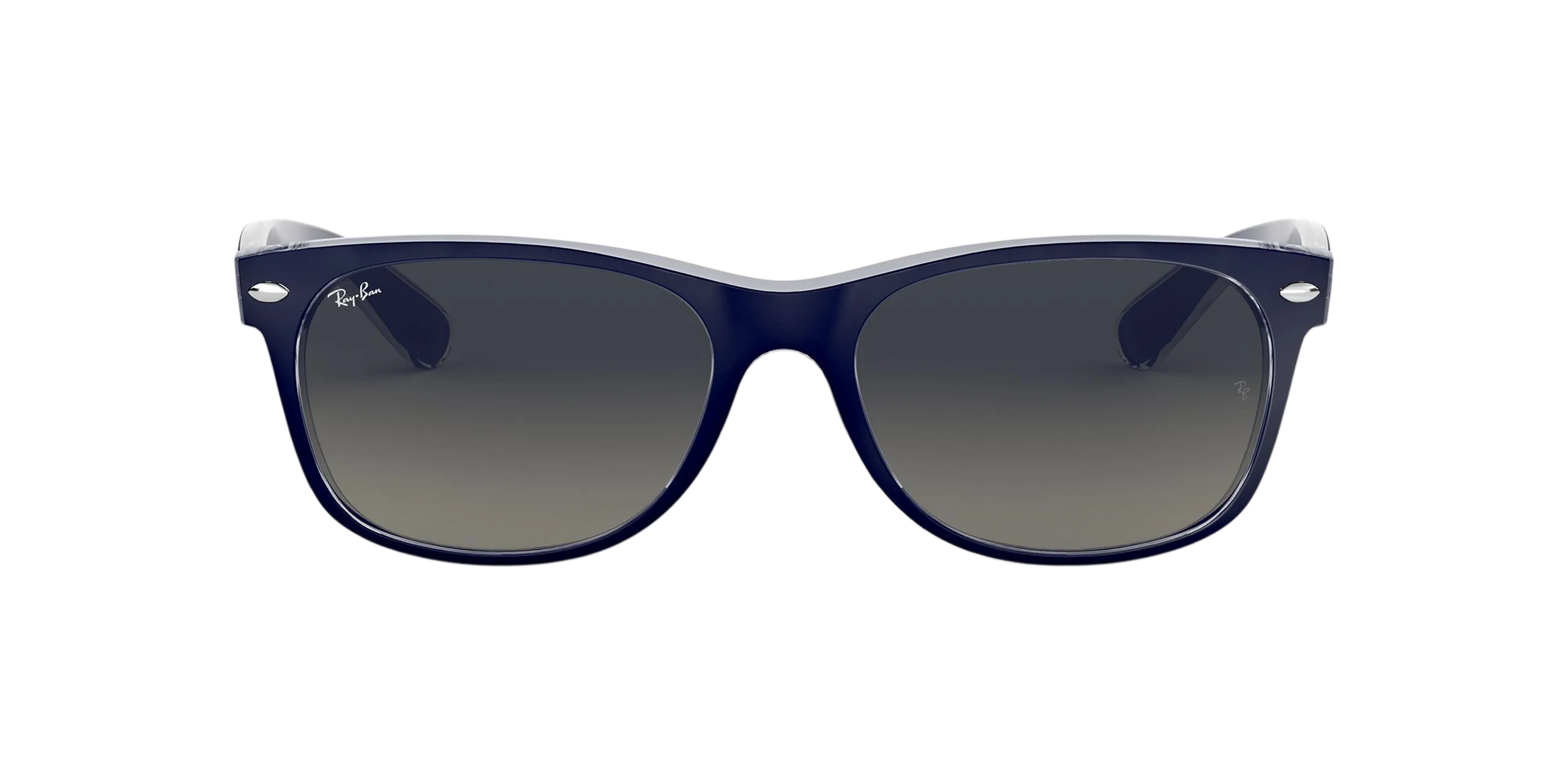 Front, Ray-Ban New Wayfarer Color Mix 0RB2132 605371 Sonnenbrille