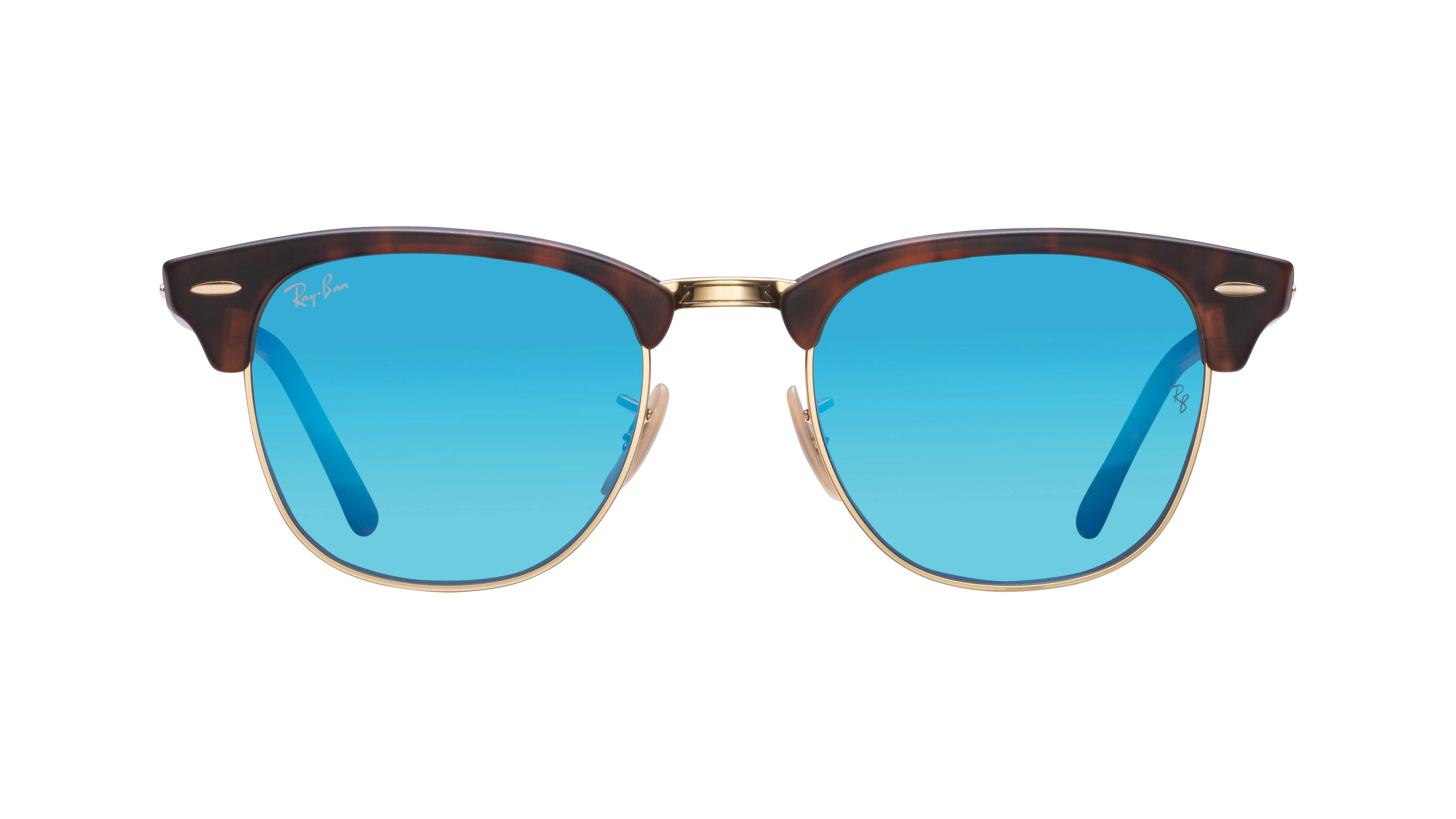 Front, Ray-Ban Clubmaster 0RB3016 114517 Sonnenbrille