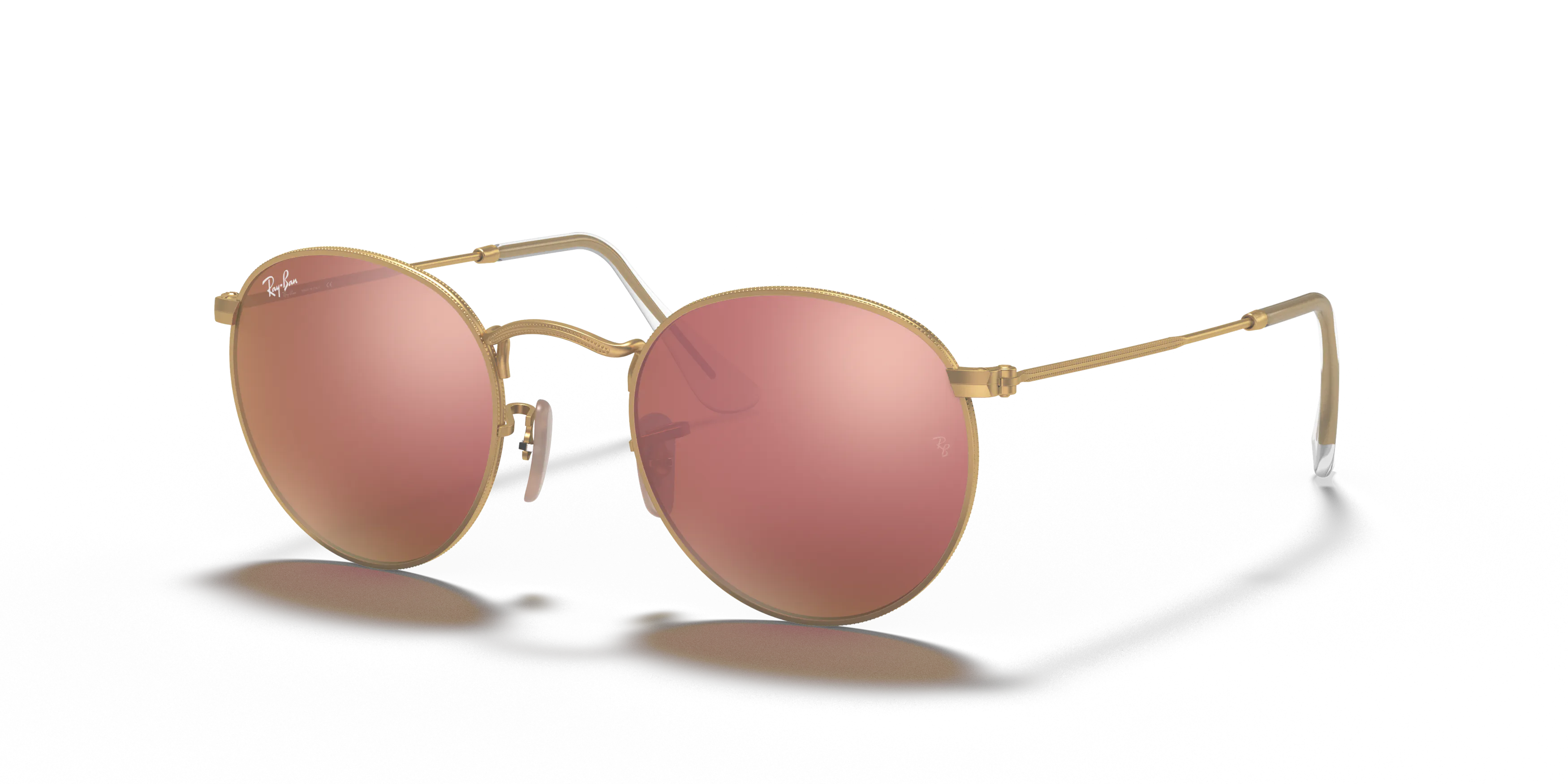 Angle_Left01, Ray-Ban Round Flash Lenses 0RB3447 112/Z2 Sonnenbrille