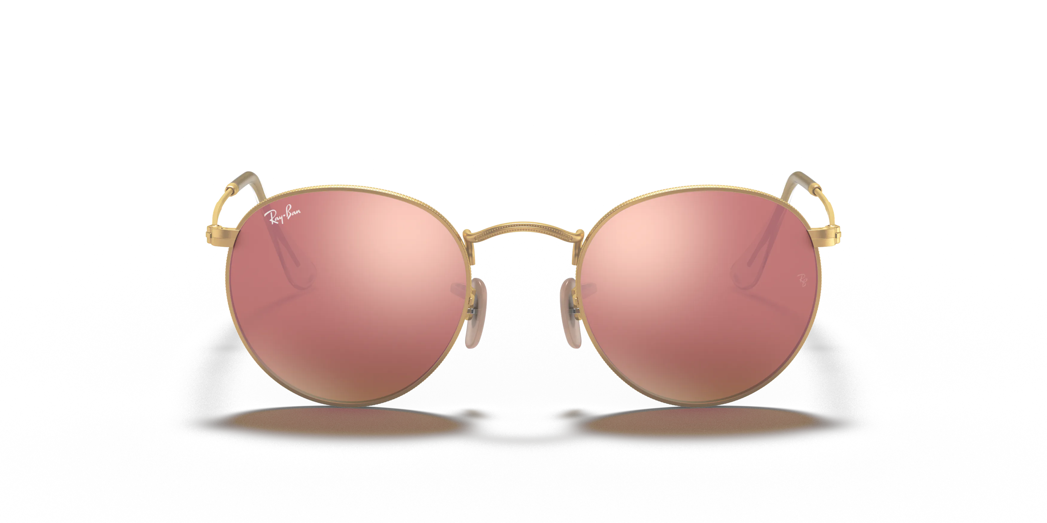 Front, Ray-Ban Round Flash Lenses 0RB3447 112/Z2 Sonnenbrille