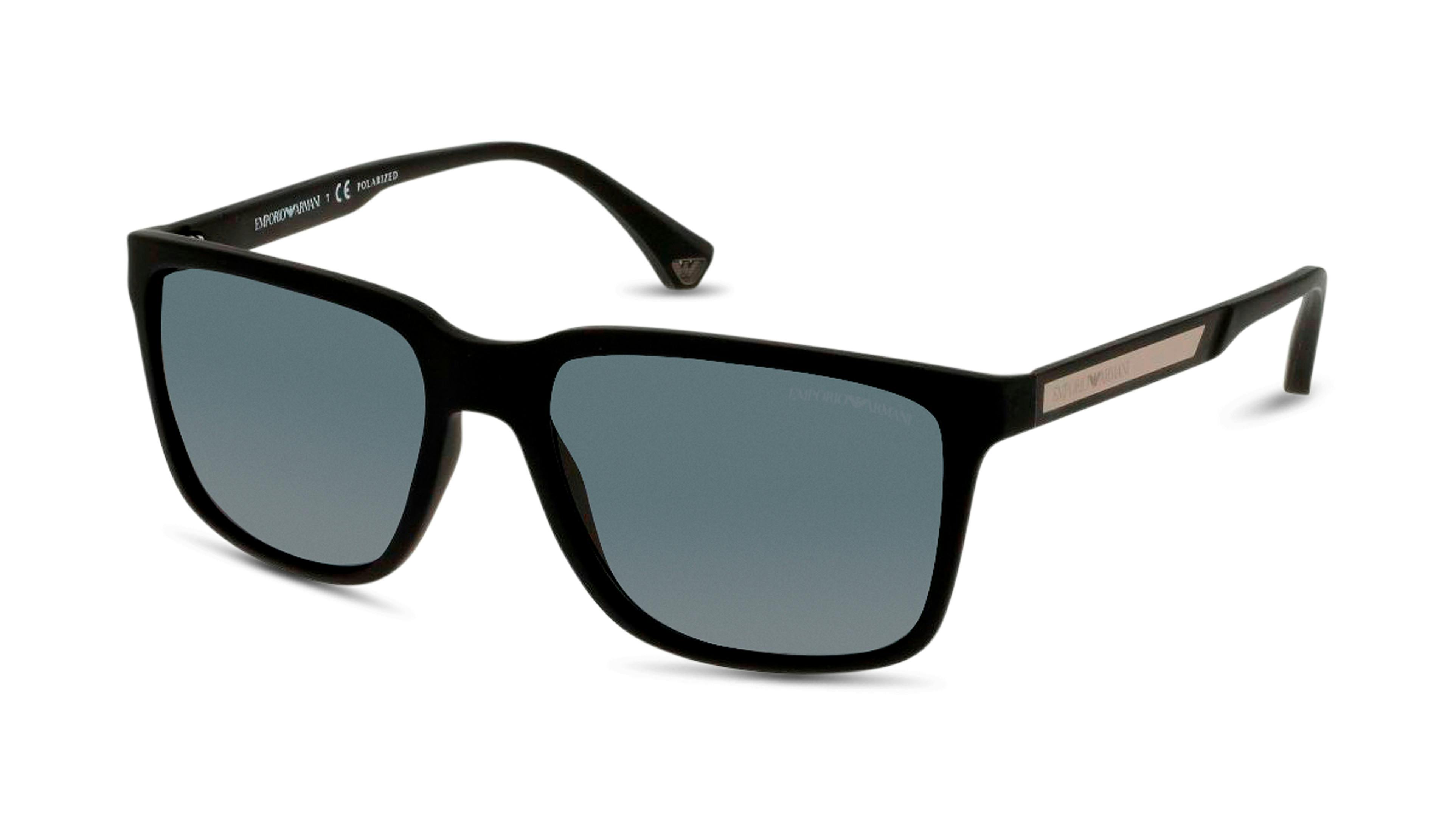 [products.image.angle_left01] Emporio Armani Rubber Evolution 0EA4047 506381 Sonnenbrille