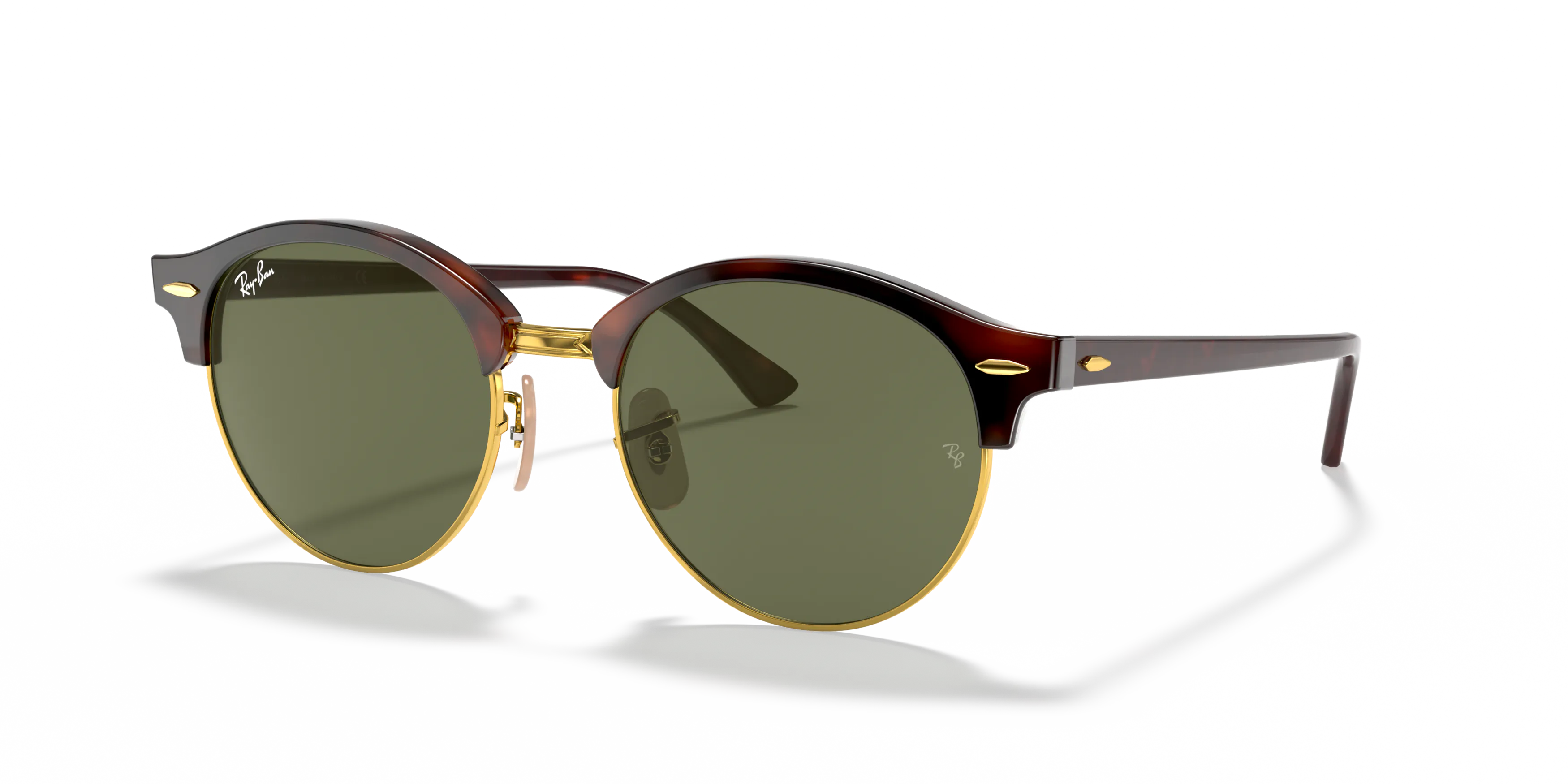 Angle_Left01, Ray-Ban CLUBROUND 0RB4246 990 Sonnenbrille