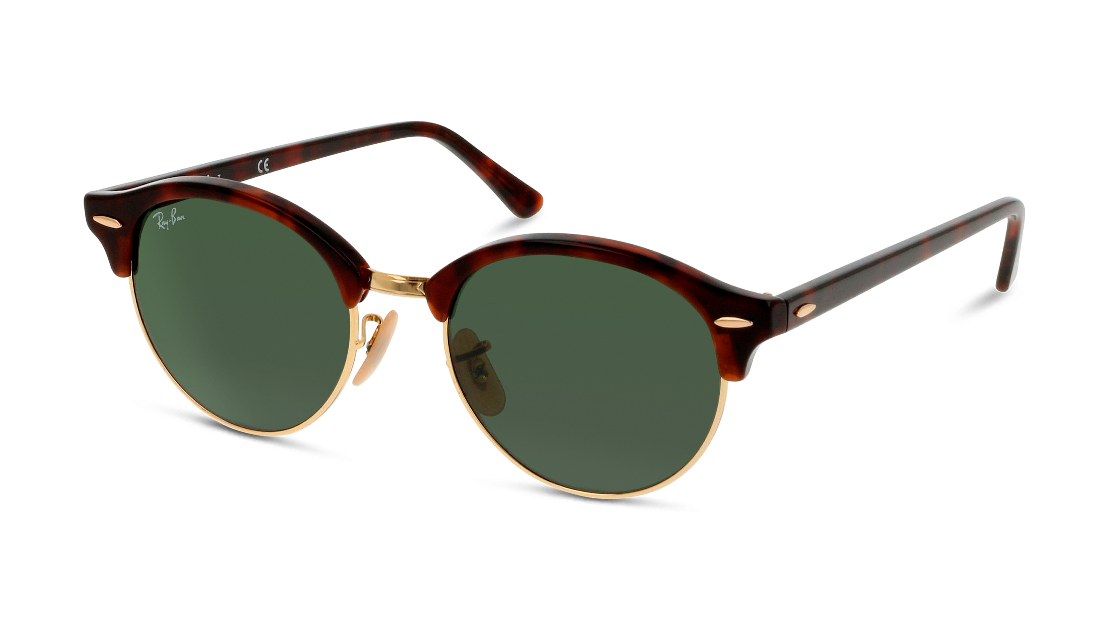 [products.image.angle_left01] Ray-Ban CLUBROUND 0RB4246 990 Sonnenbrille