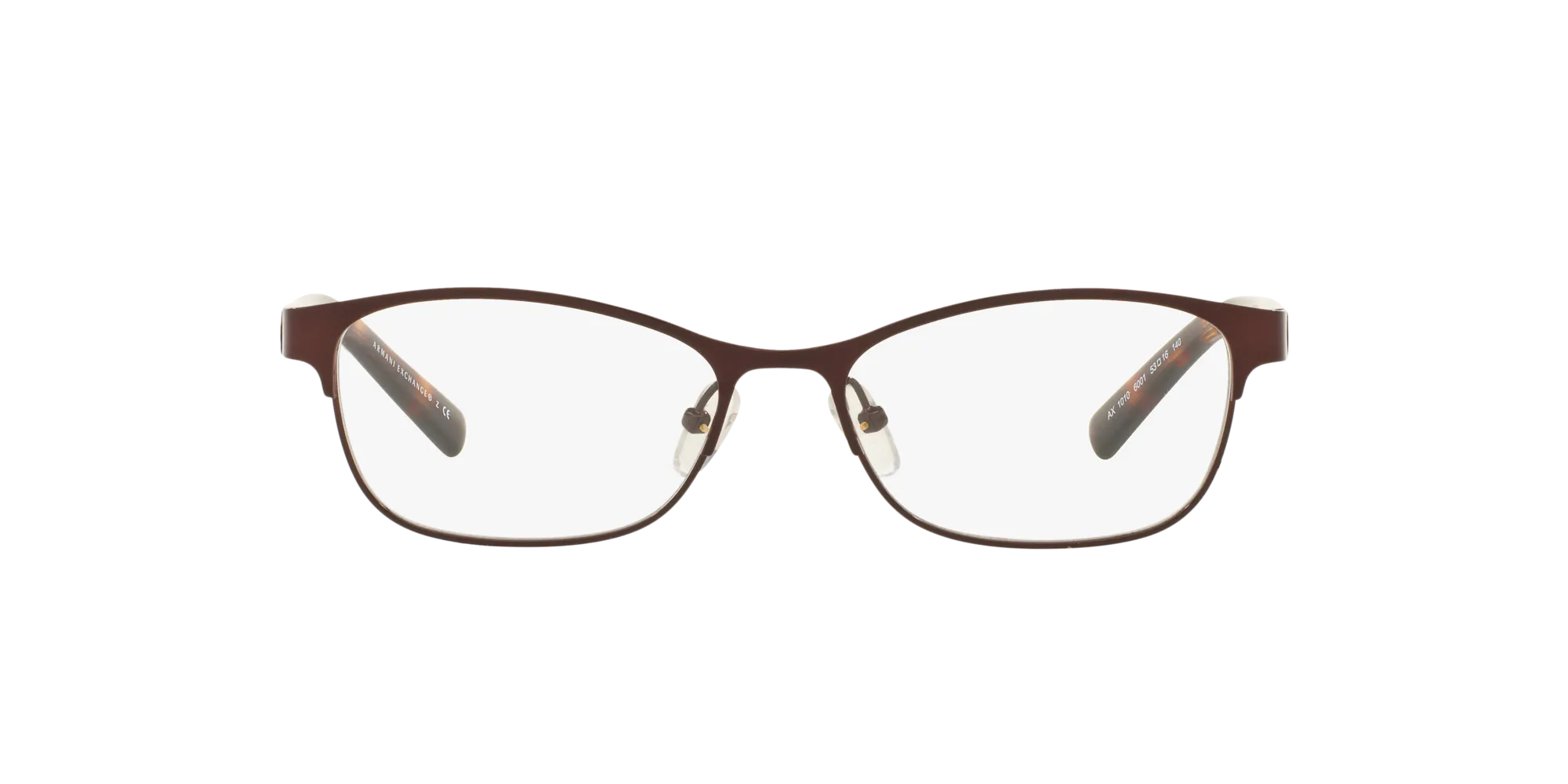 Front, Armani Exchange AX1010 0AX1010 6001 Brille
