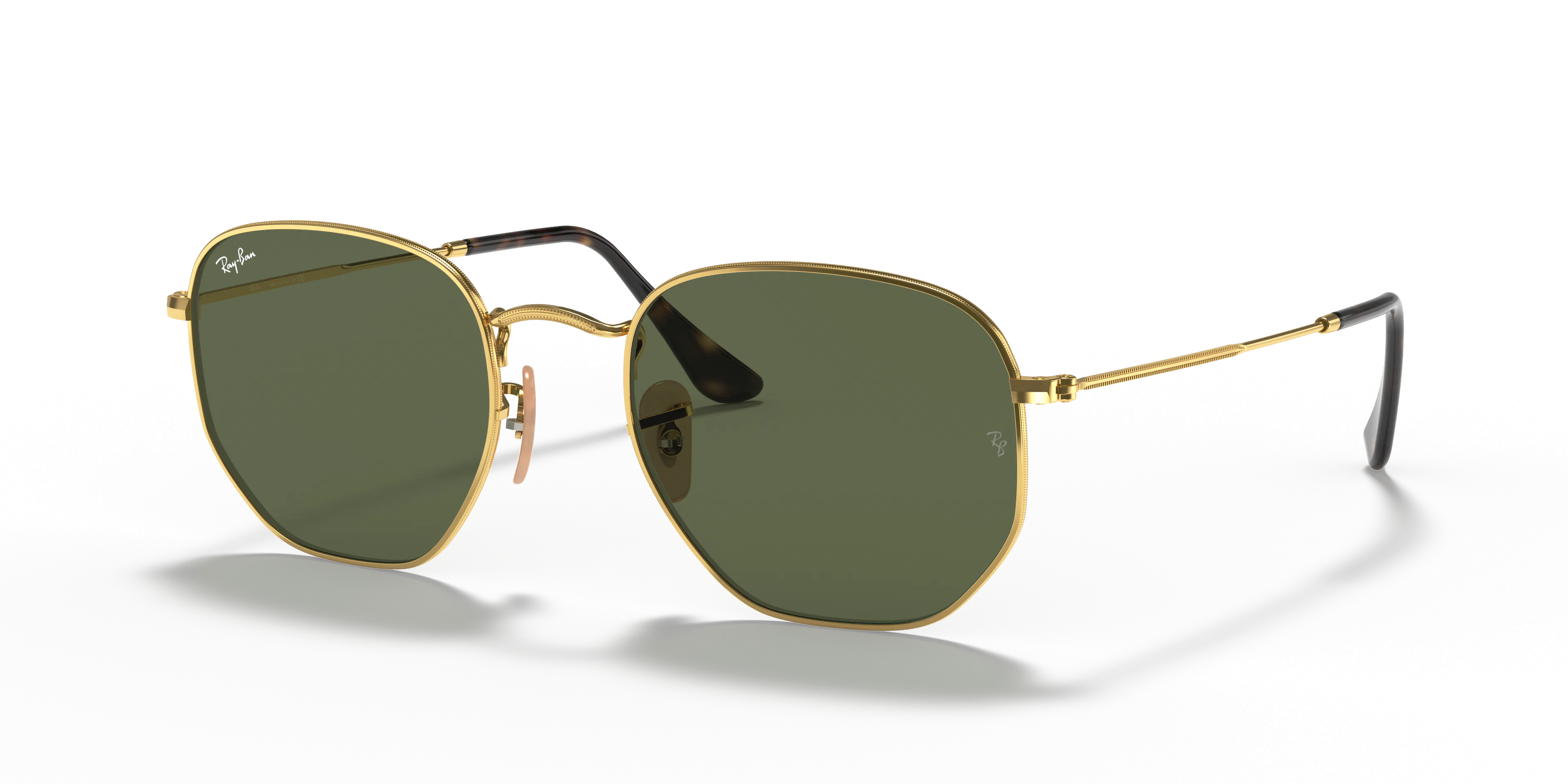 Angle_Left01, Ray-Ban HEXAGONAL 0RB3548N 001 Sonnenbrille