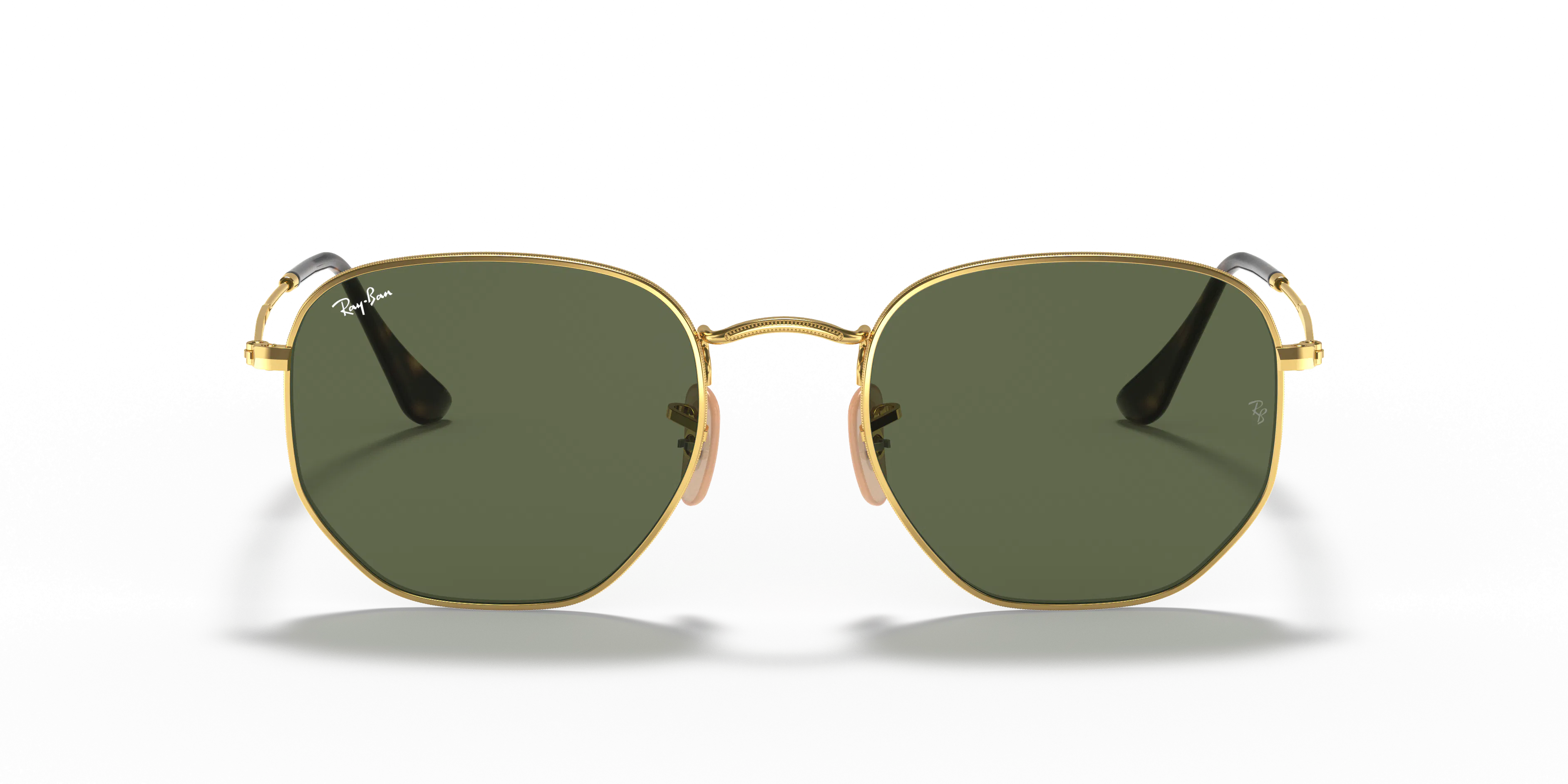 Front, Ray-Ban HEXAGONAL 0RB3548N 001 Sonnenbrille
