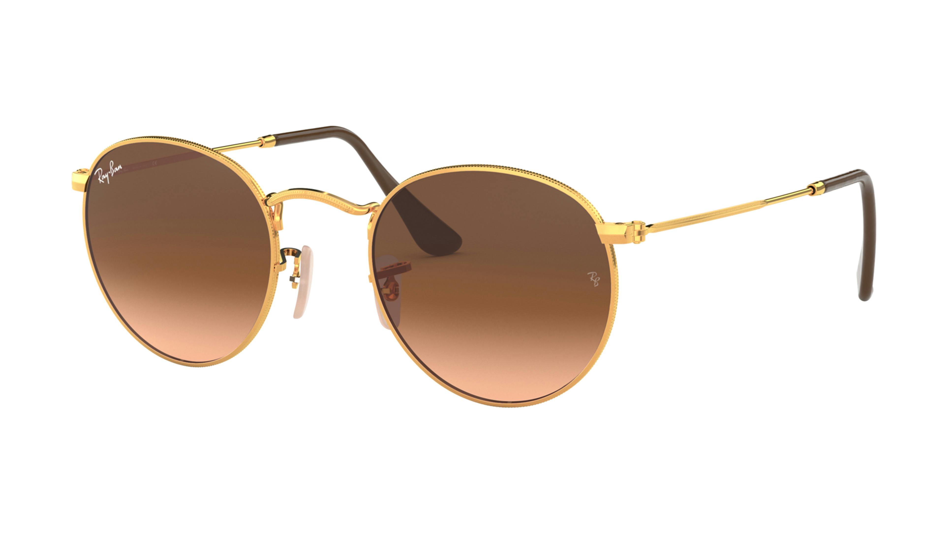 Angle_Left01, Ray-Ban ROUND METAL 0RB3447 9001A5 Sonnenbrille