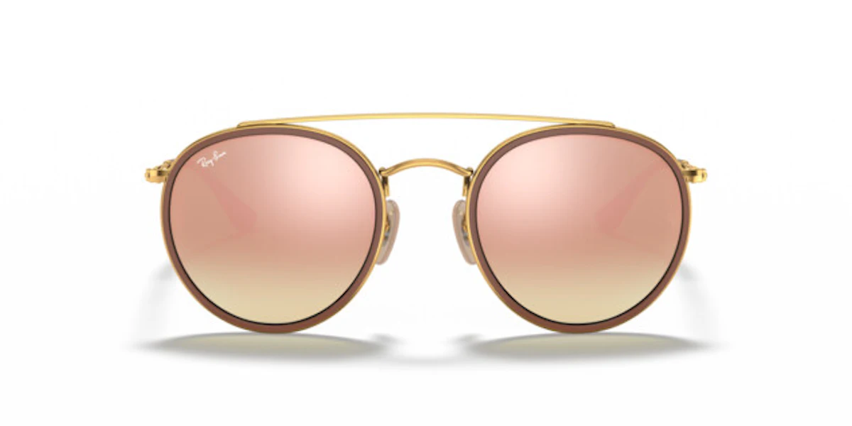 Ray-Ban ROUND DOUBLE BRIDGE 0RB3647N 001/7O Sonnenbrille