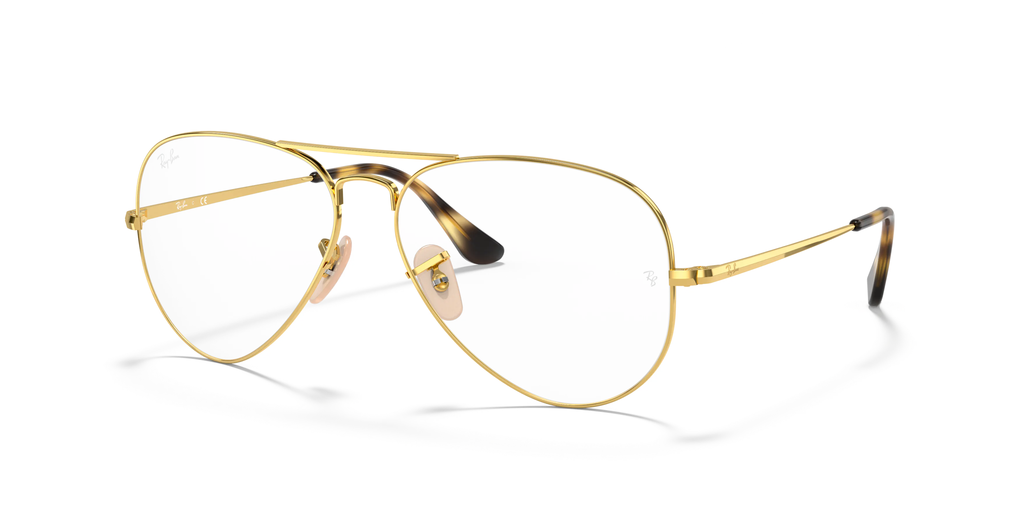 Angle_Left01, Ray-Ban Aviator Optics 0RX6489 2500 Brille