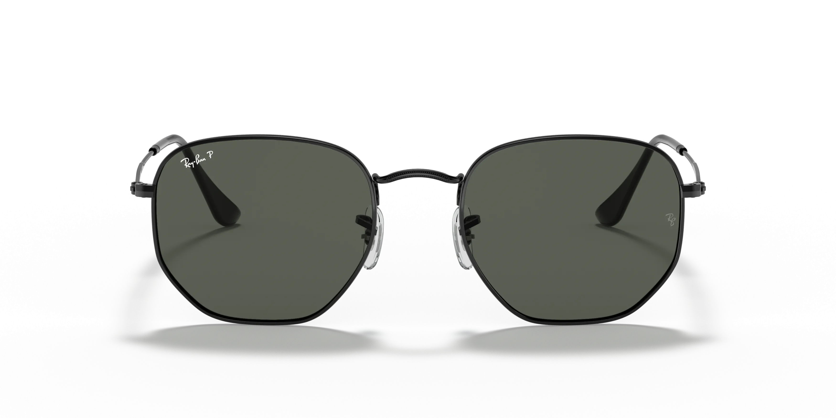 Front, Ray-Ban Hexagonal Flat Lenses 0RB3548N 002/58 Sonnenbrille