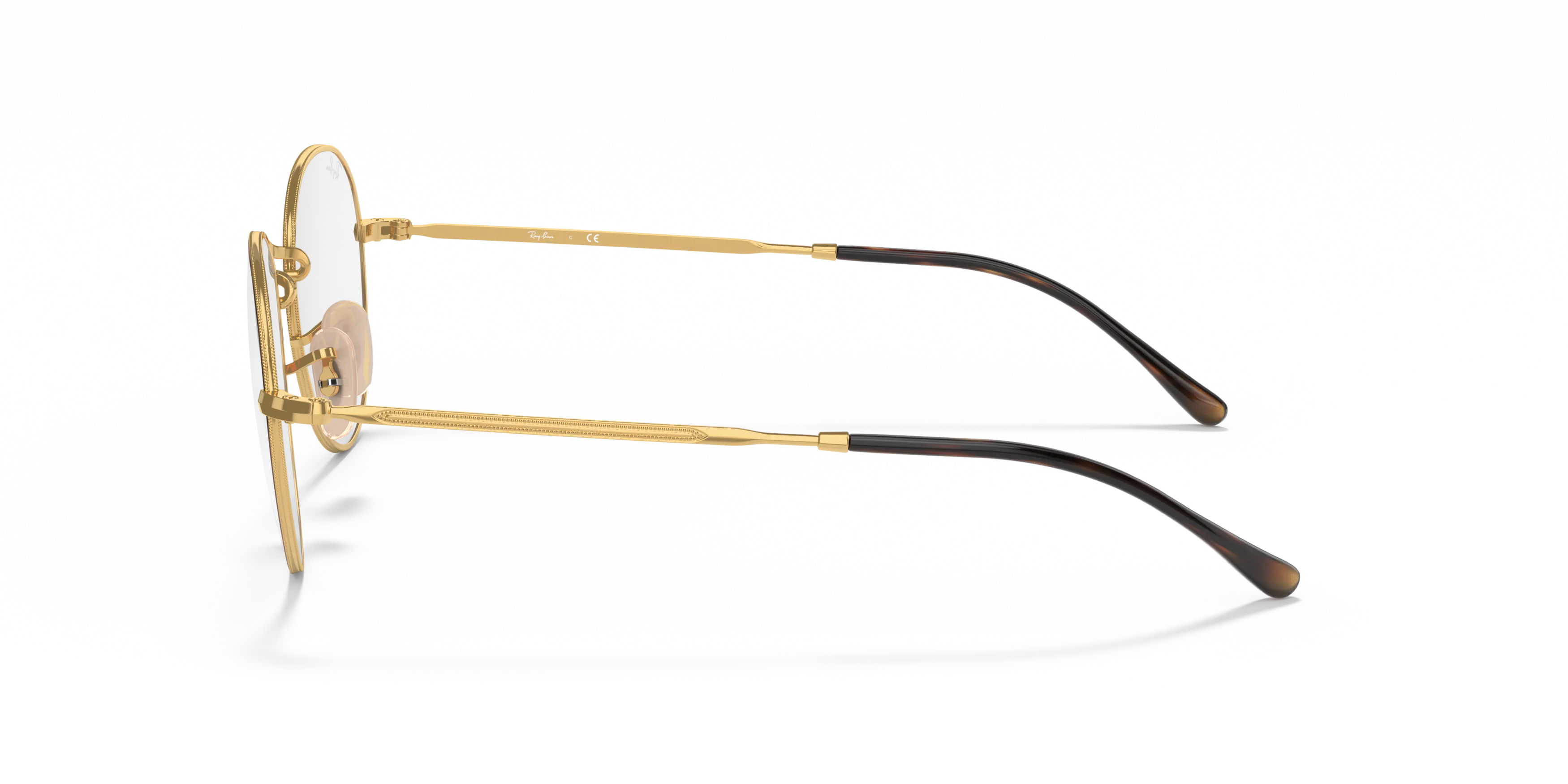 Angle_Left02, Ray-Ban Round Metal Optics II 0RX3582V 2945 Brille