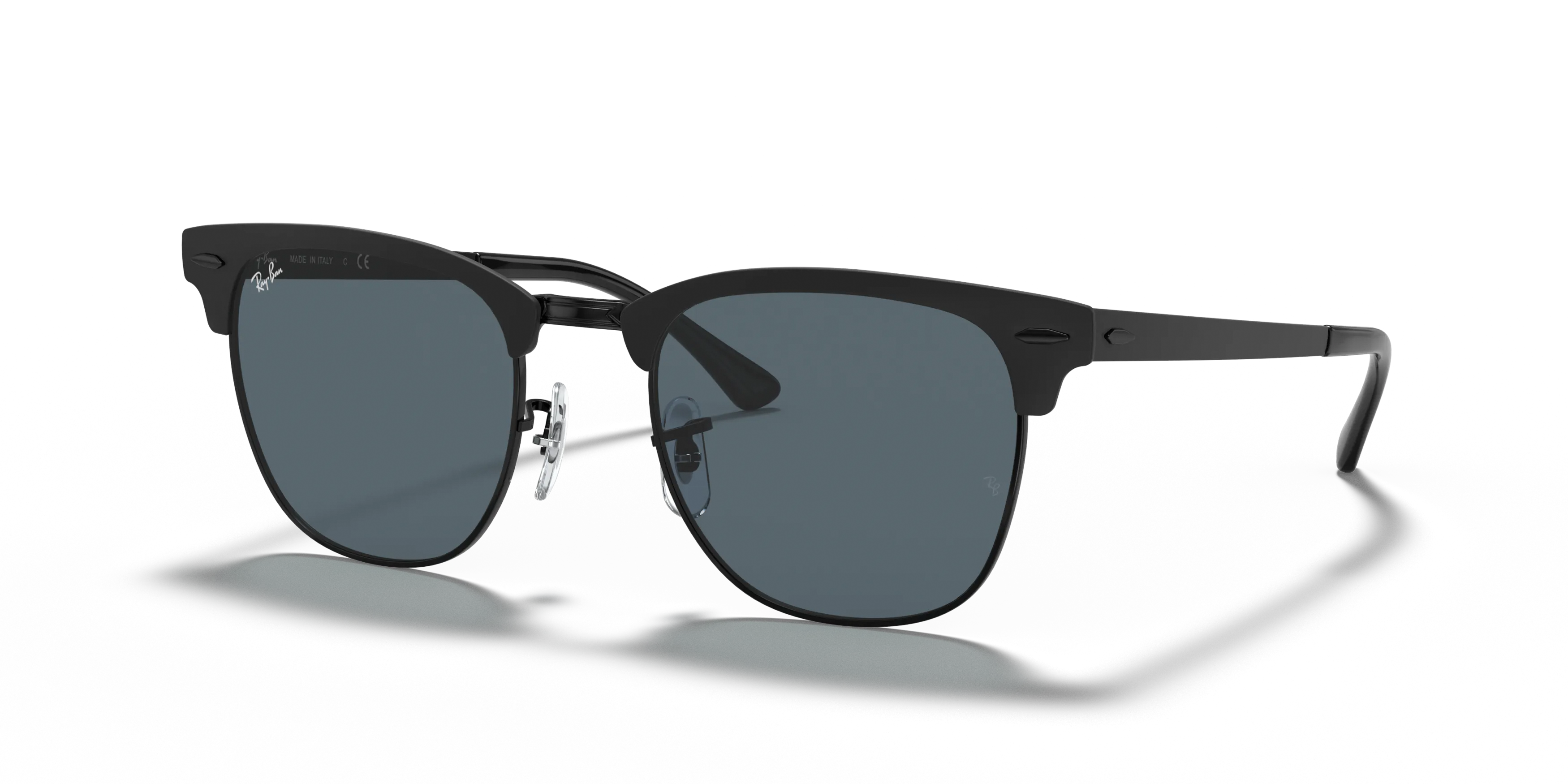 Angle_Left01, Ray-Ban Clubmaster Metal 0RB3716 186/R5 Sonnenbrille