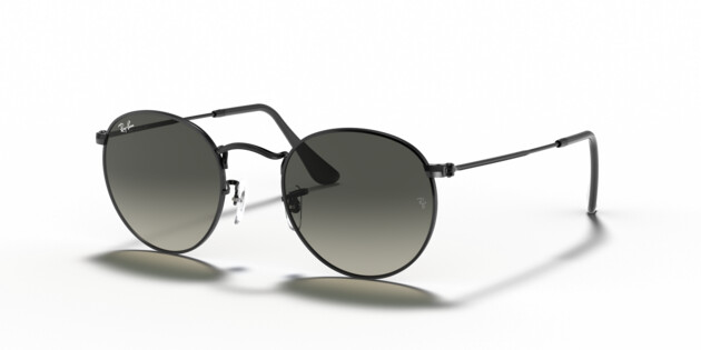 [products.image.angle_left01] Ray-Ban ROUND METAL 0RB3447N 002/71 Sonnenbrille