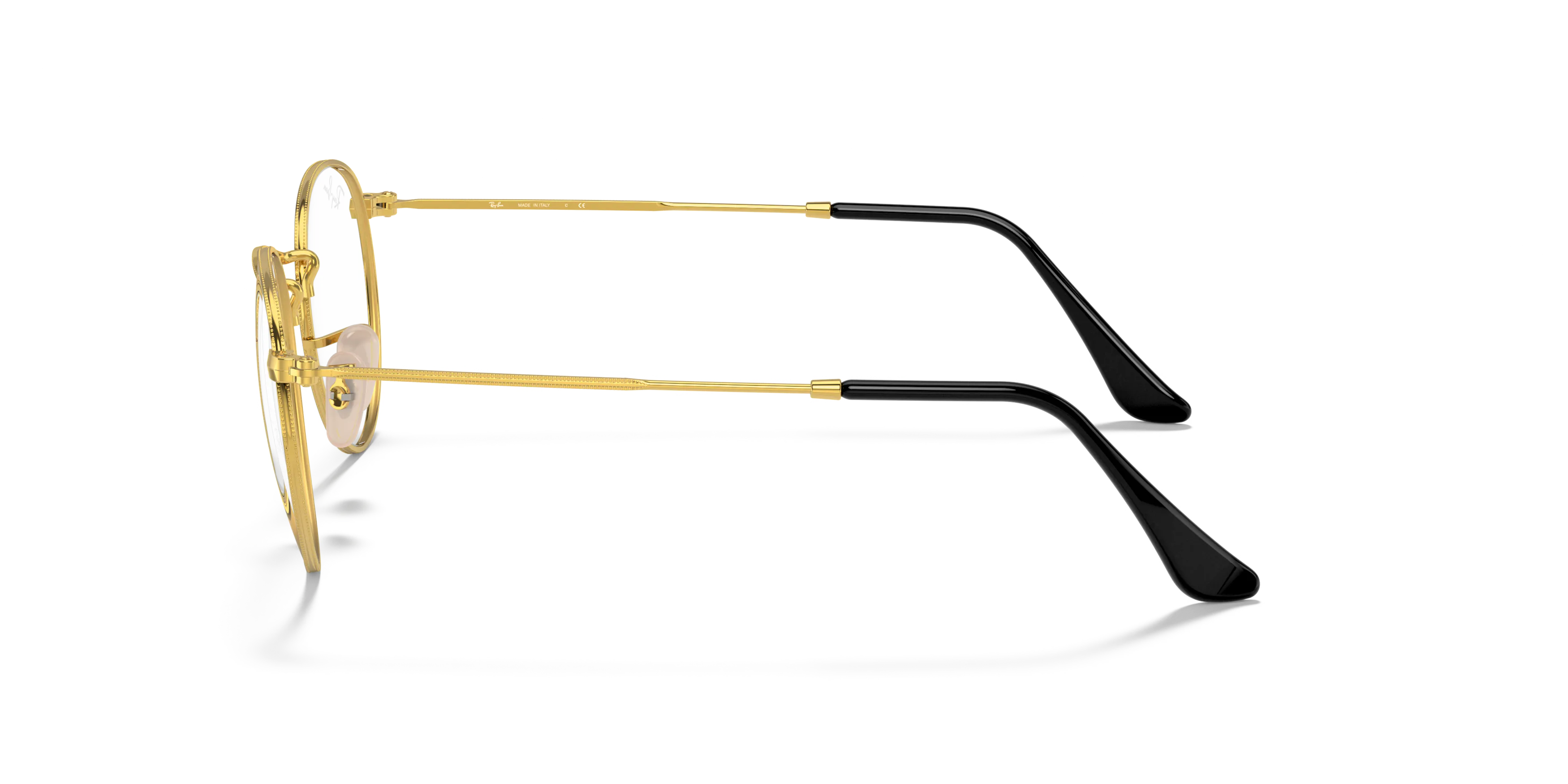 Angle_Left02, Ray-Ban Round Metal Optics 0RX3447V 2991 Brille