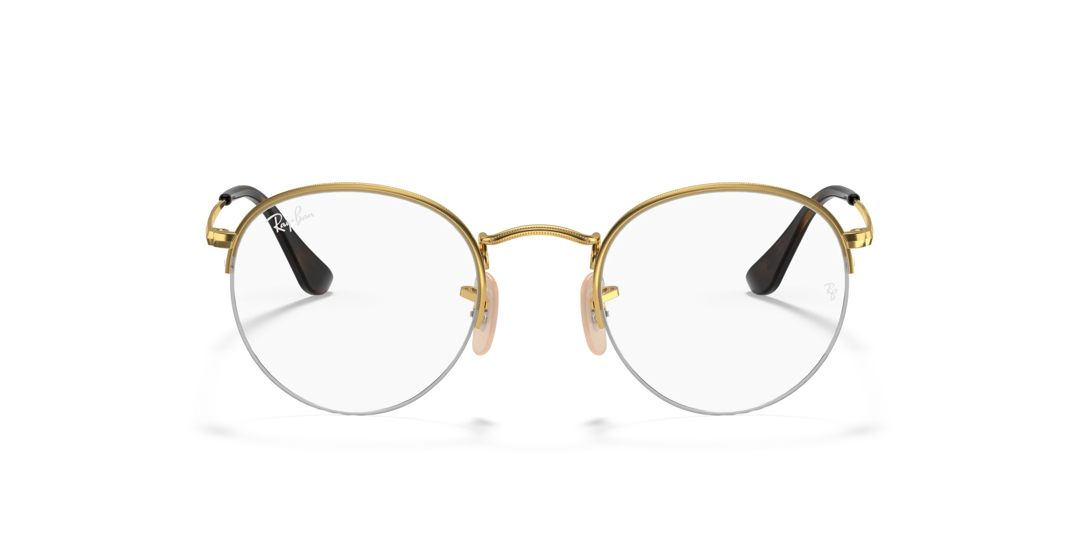 Front, Ray-Ban Round Gaze 0RX3947V 2500 Brille