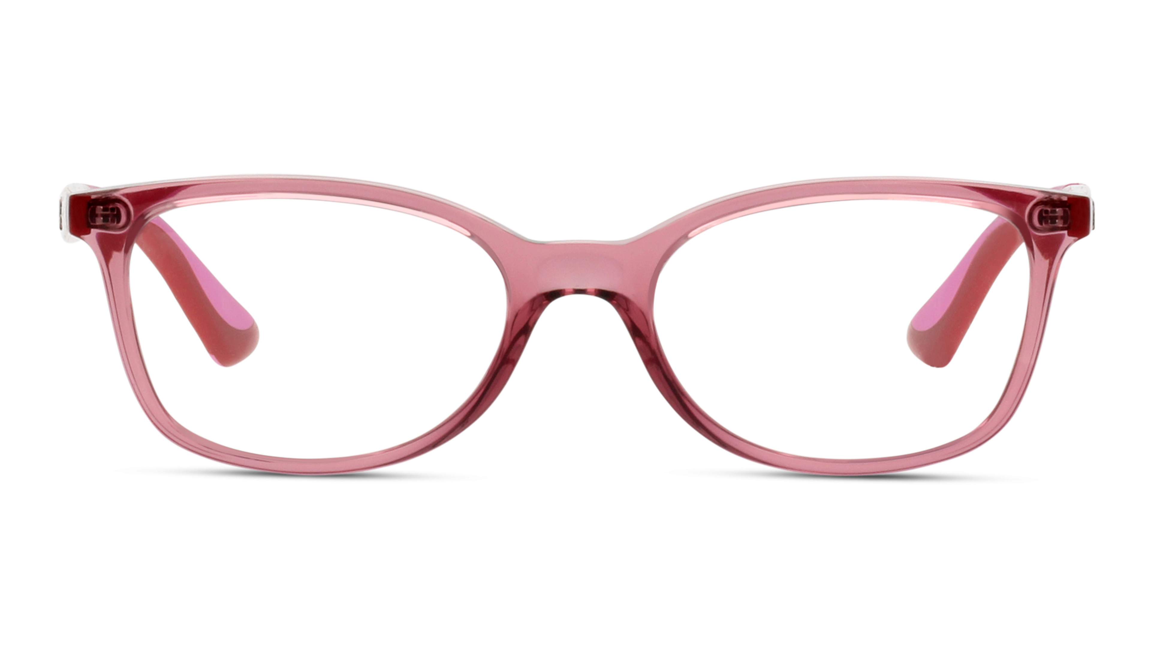 Front Ray-Ban OPTICS KIDS 0RY1586 3777 Brille Rot, Transparent