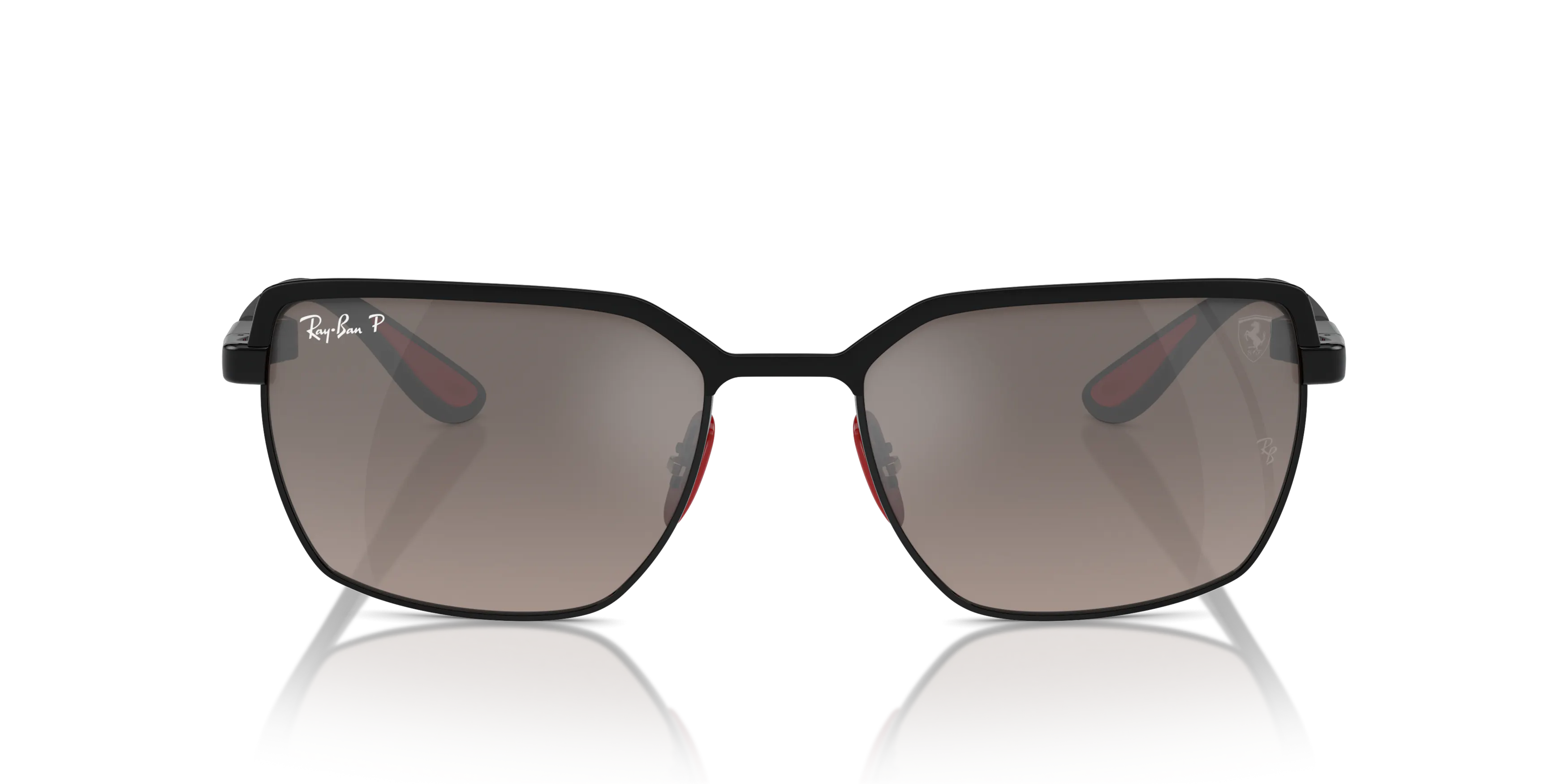 Front, Ray-Ban Scuderia Ferrari Collection 0RB3743M F1035J Sonnenbrille