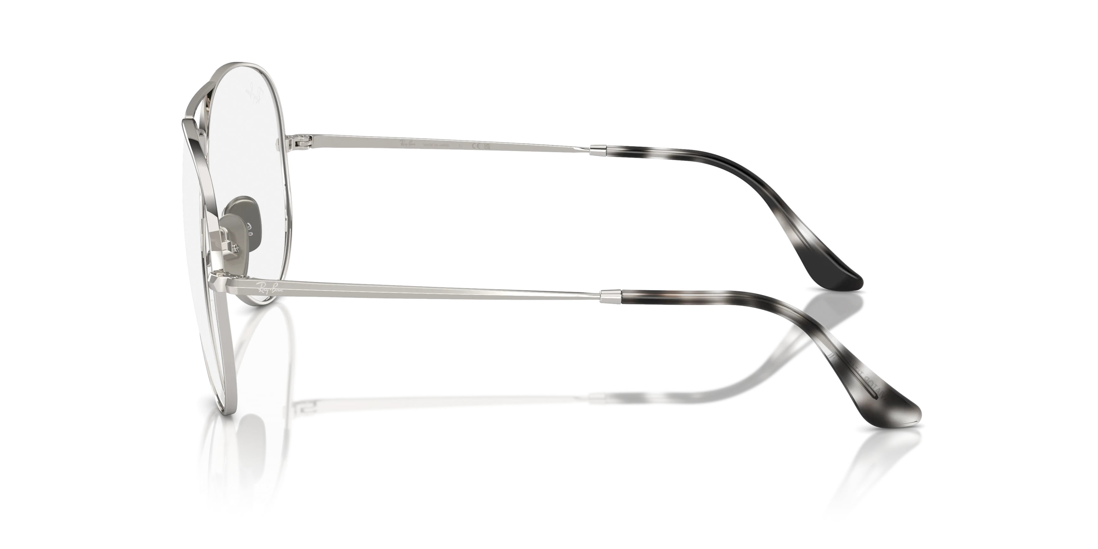 Angle_Left02, Ray-Ban AVIATOR TITANIUM 0RX8789 1002 Brille