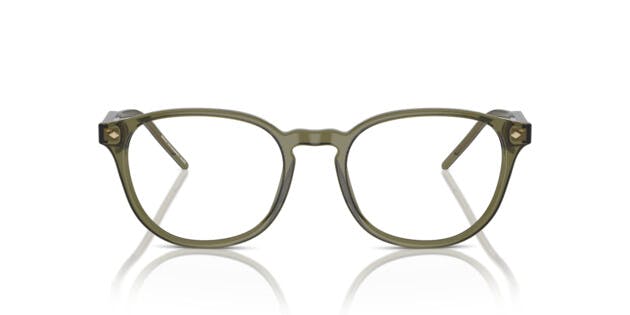 Front Giorgio Armani 0AR7259 6074 Brille Transparent, Grün