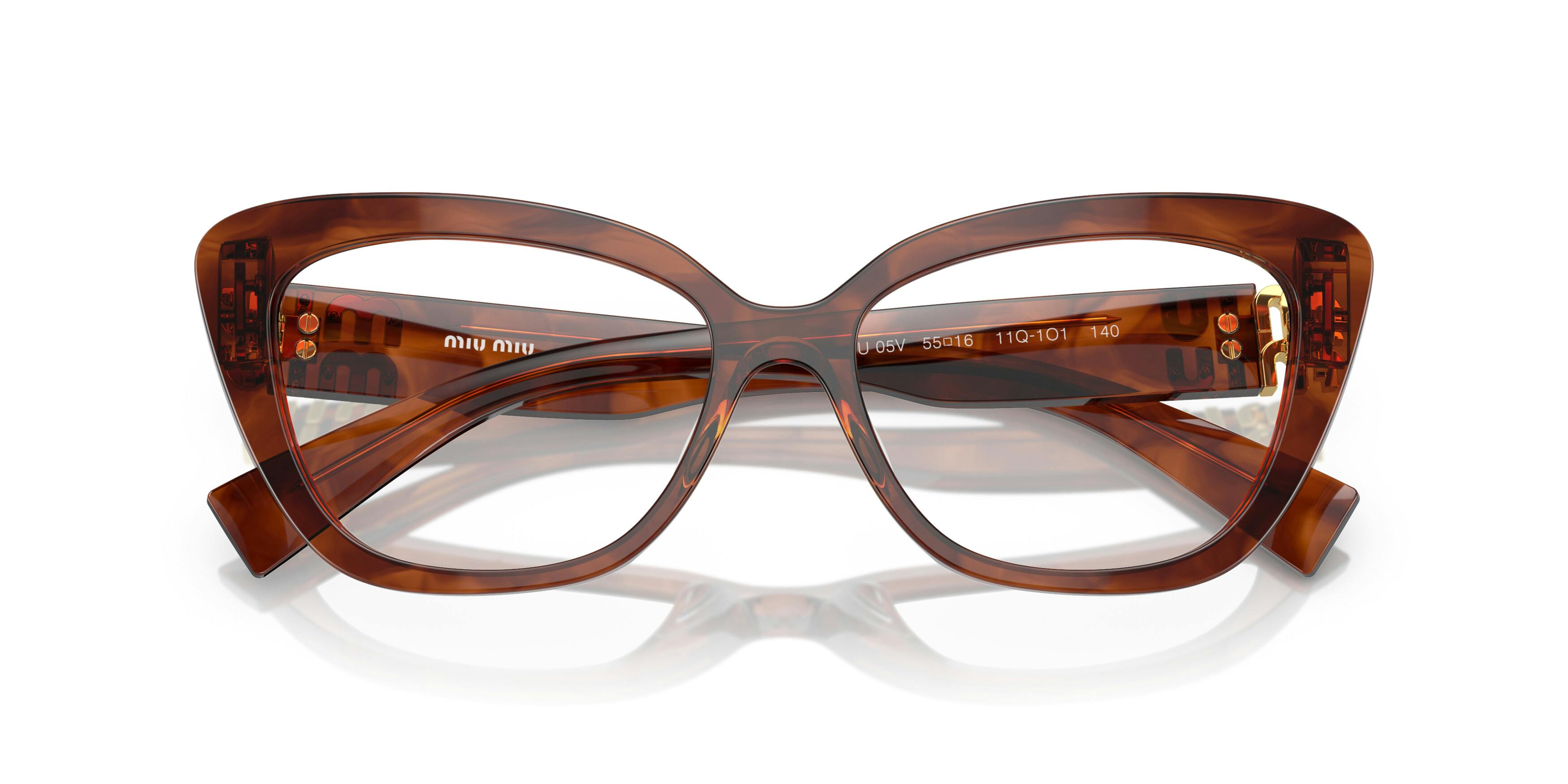 Folded, Miu Miu 0MU 05VV 11Q1O1 Brille
