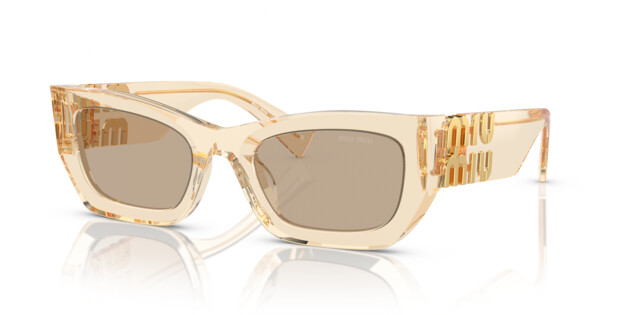 [products.image.angle_left01] Miu Miu 0MU 09WS 11T40F Sonnenbrille