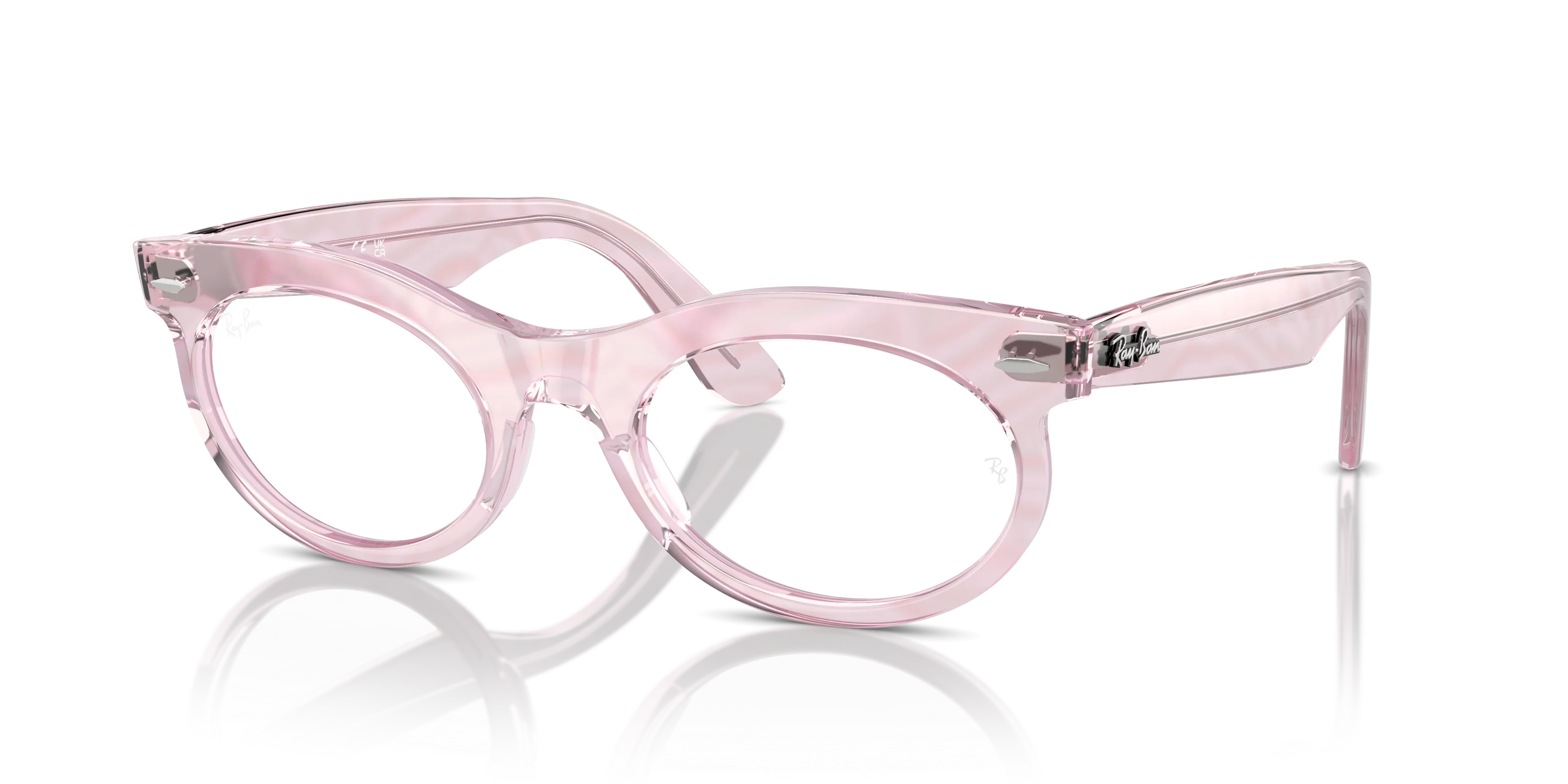 Angle_Left01, Ray-Ban Change Wayfarer Oval Optics 0RX2242V 8292 Purple Brille