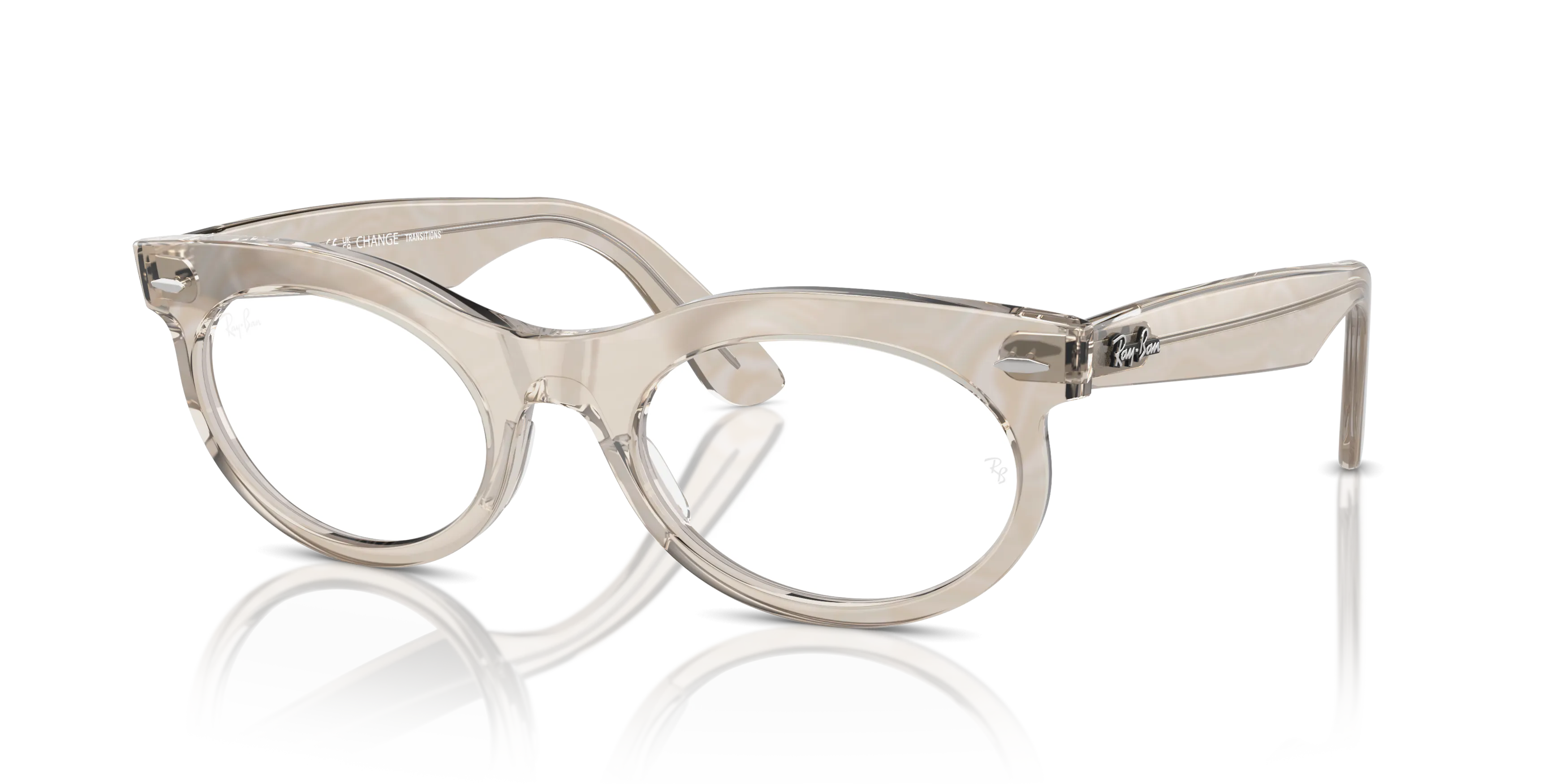 Angle_Left01, Ray-Ban Change Original Wayfarer - Transitions Gläser 0RB2242 1383GG Grey Sonnenbrille