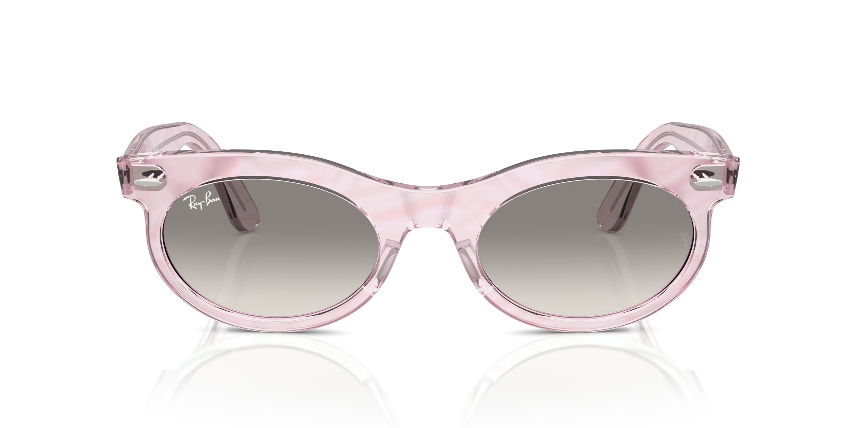 Front, Ray-Ban Change Wayfarer Oval 0RB2242 138432 Purple Sonnenbrille
