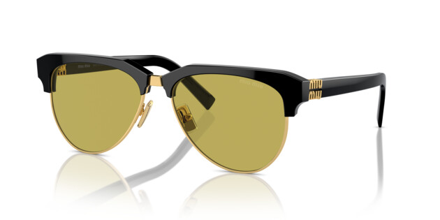 [products.image.angle_left01] Miu Miu 0MU 09ZS 1AB07O Sonnenbrille