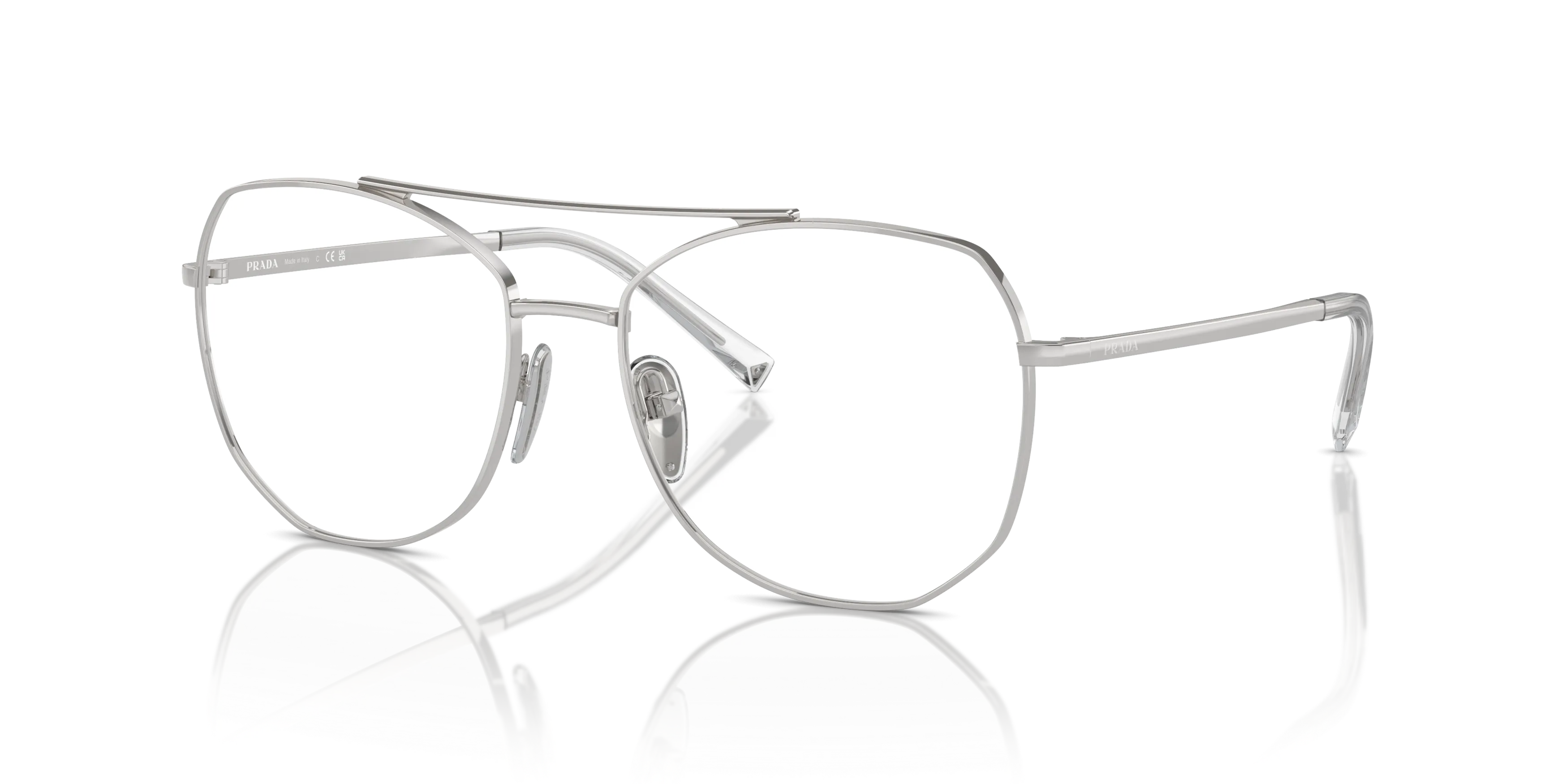 Angle_Left01, Prada 0PR A58V 1BC1O1 Brille