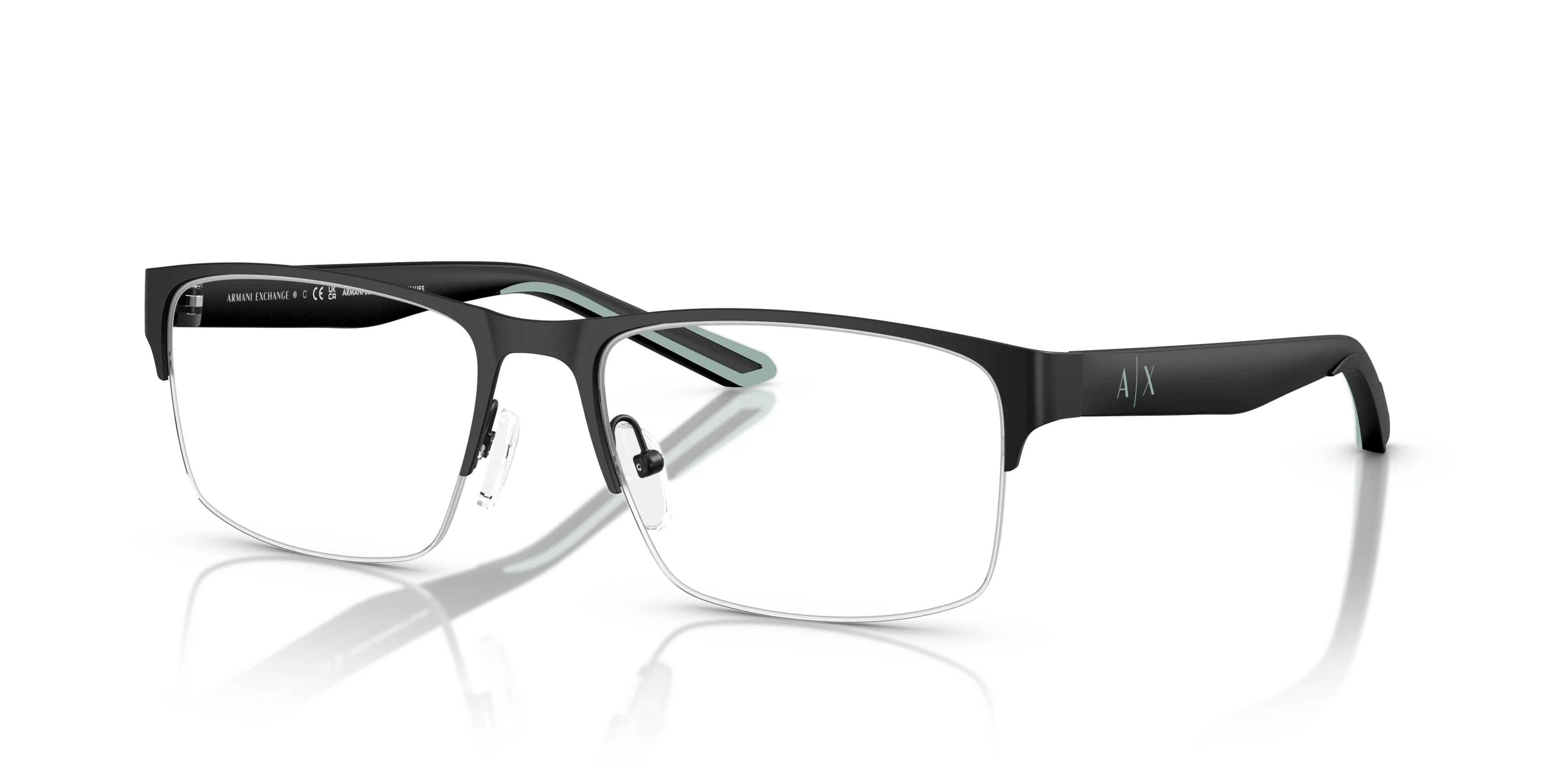 Angle_Left01, Armani Exchange AX1068 0AX1068 6000 Brille