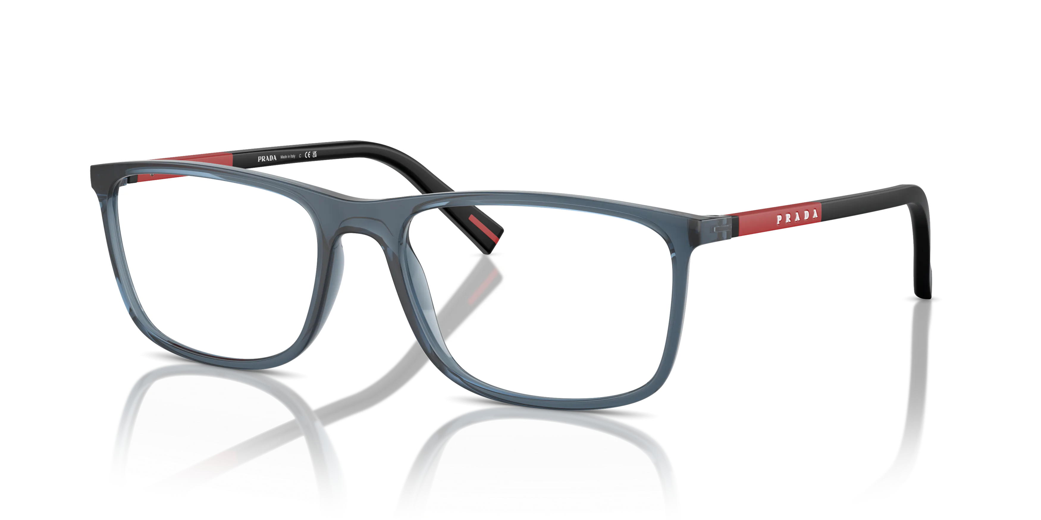 Angle_Left01, Prada Linea Rossa PS 03QV 0PS 03QV CZH1O1 Brille