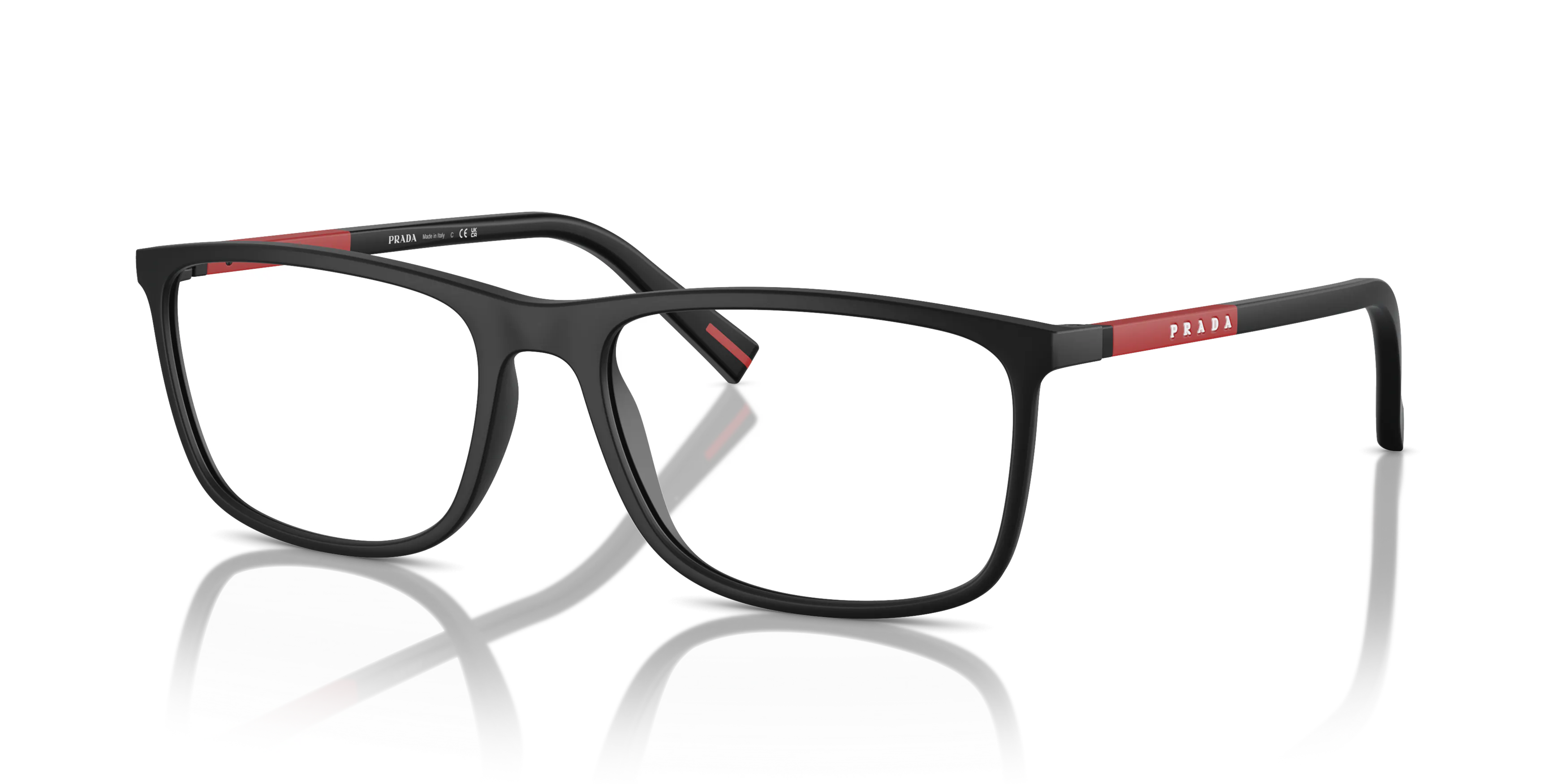 Angle_Left01, Prada Linea Rossa PS 03QV 0PS 03QV DG01O1 Brille