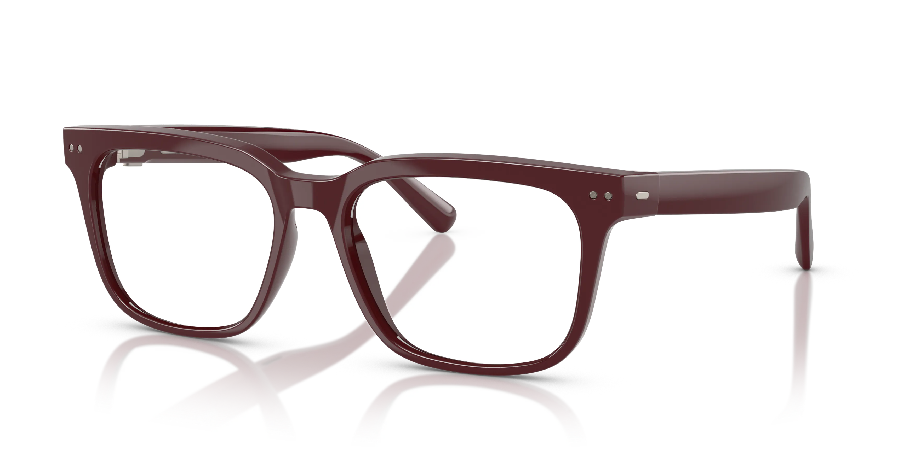 Angle_Left01, Nuance Audio Hörbrille SQUARE 56 0AW5004 03 Burgunder glänzend Hörbrille