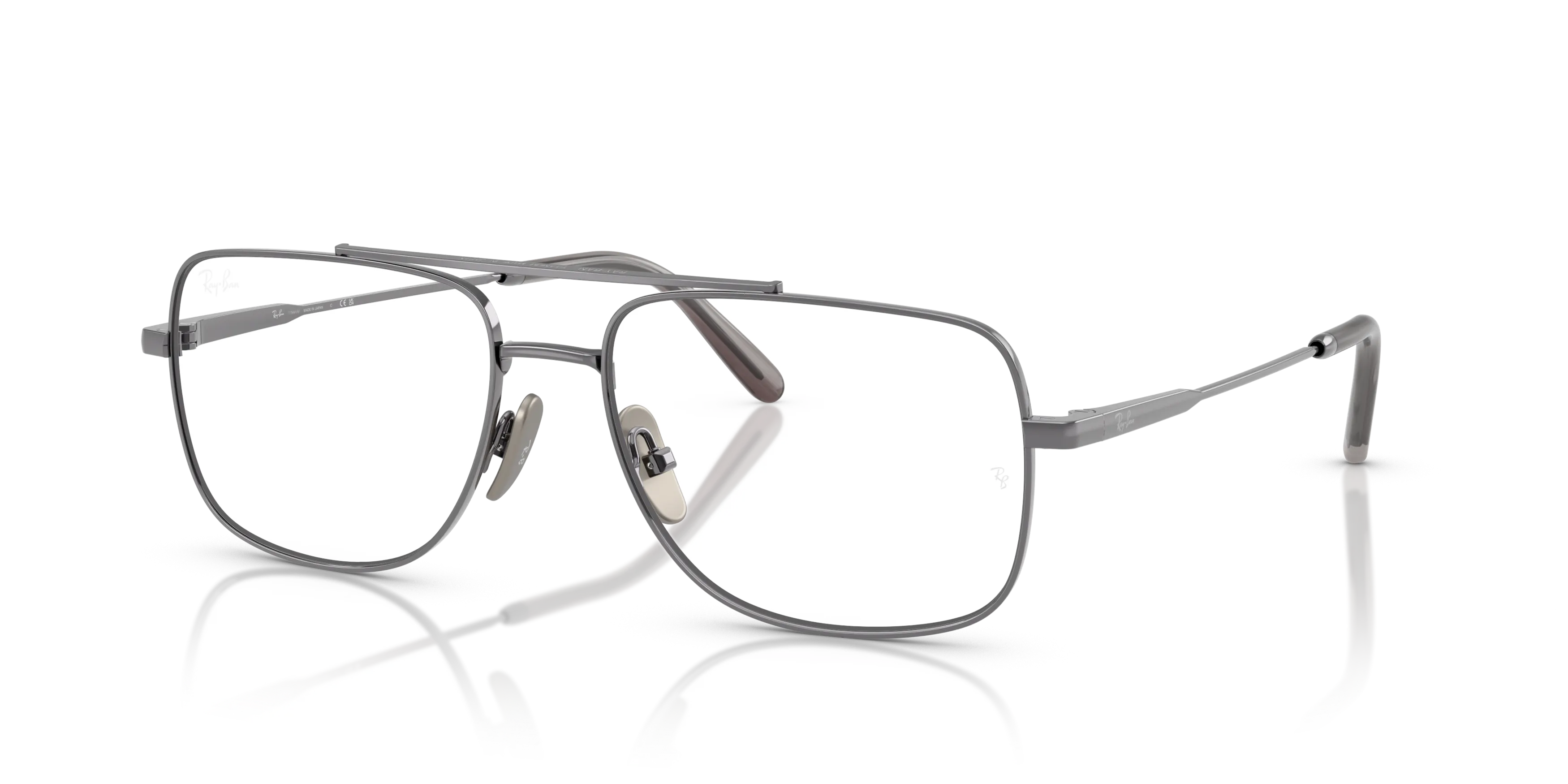 Angle_Left01, Ray-Ban William Titanium Optics 0RX8797 1000 Brille
