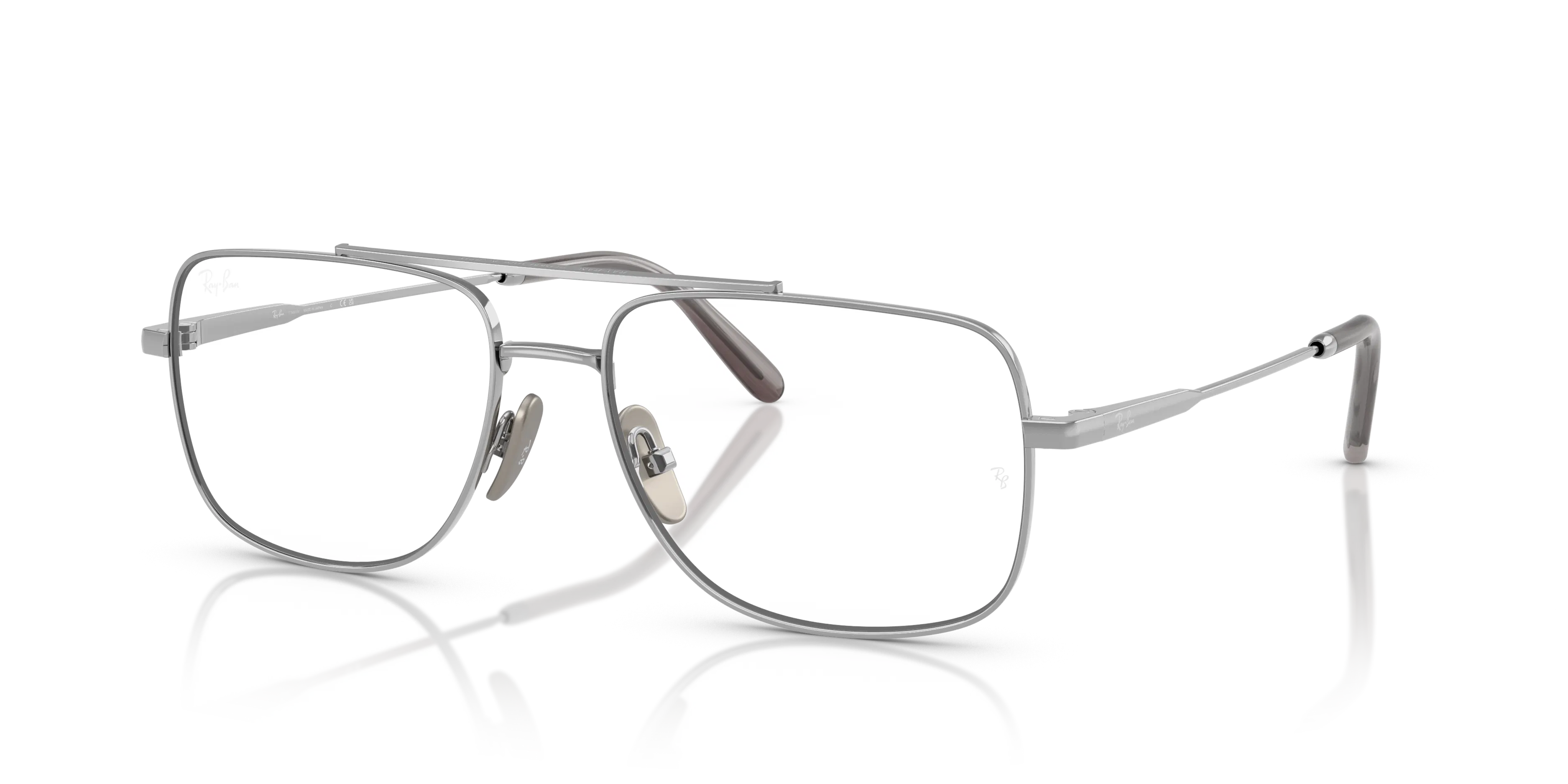 Angle_Left01, Ray-Ban William Titanium Optics 0RX8797 1002 Brille