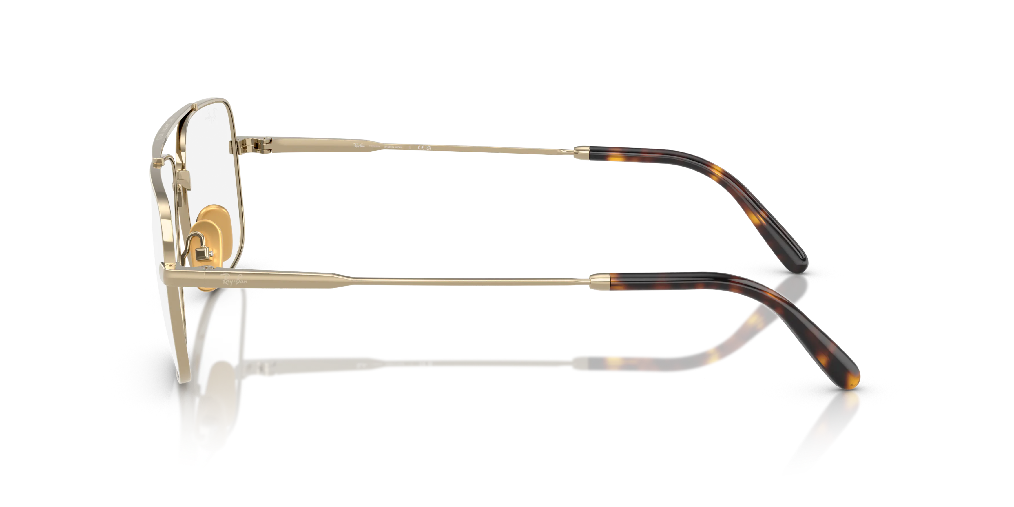 Angle_Left02, Ray-Ban William Titanium Optics 0RX8797 1246 Brille