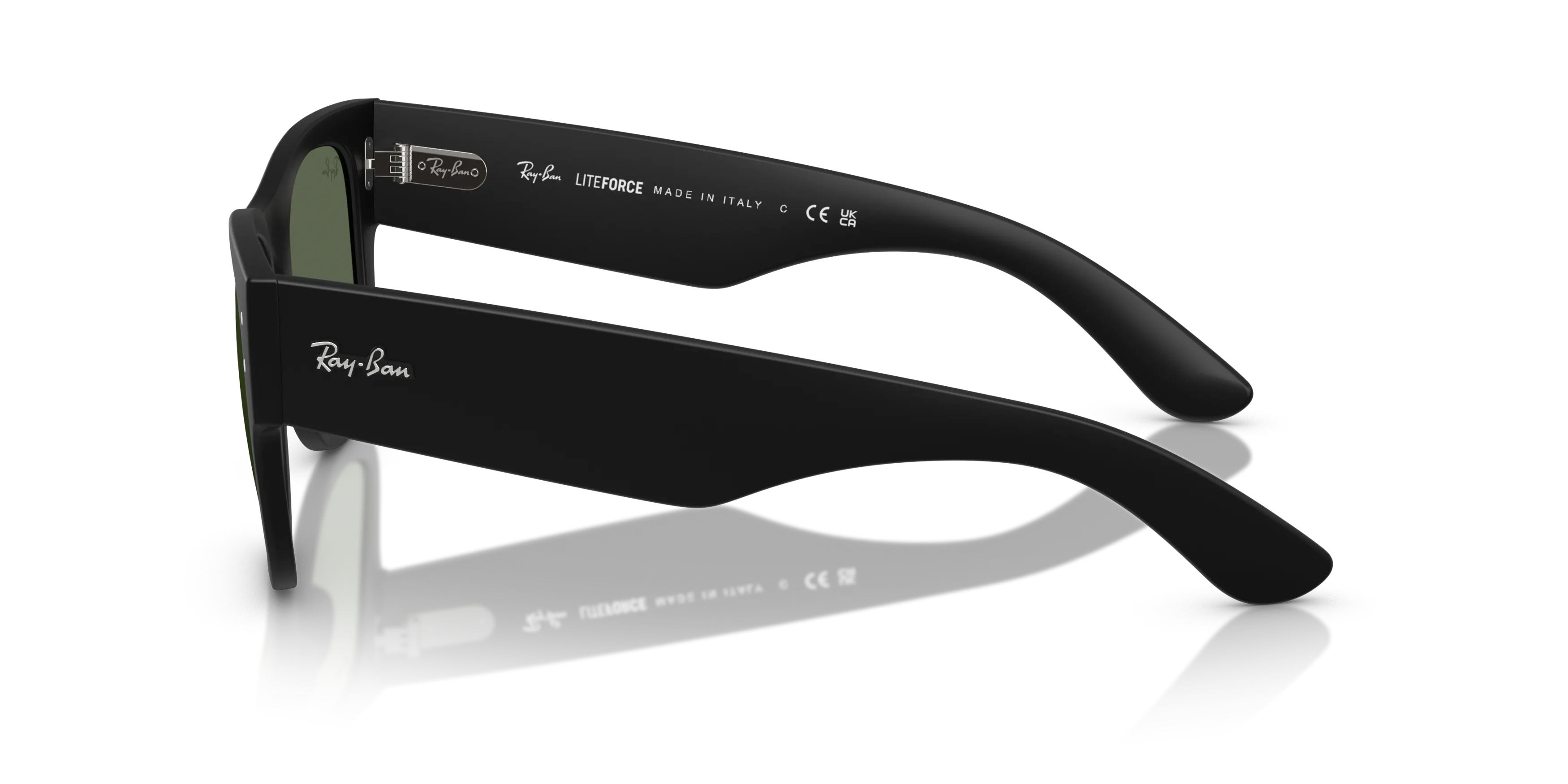 Angle_Left02, Ray-Ban Mega Wayfarer Liteforce 0RB4840S 601S71 Sonnenbrille