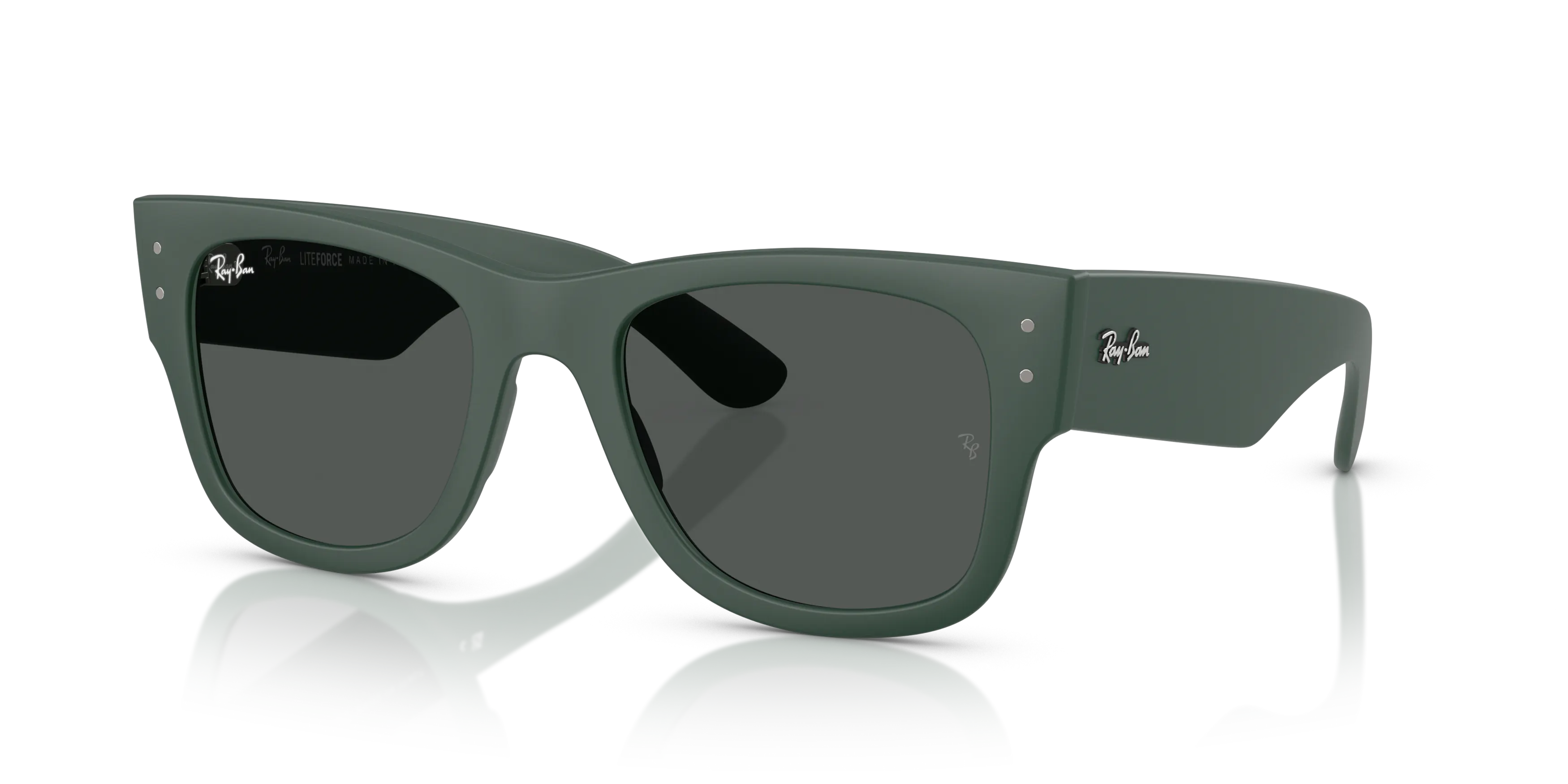 Angle_Left01, Ray-Ban Mega Wayfarer Liteforce 0RB4840S 665787 Sonnenbrille