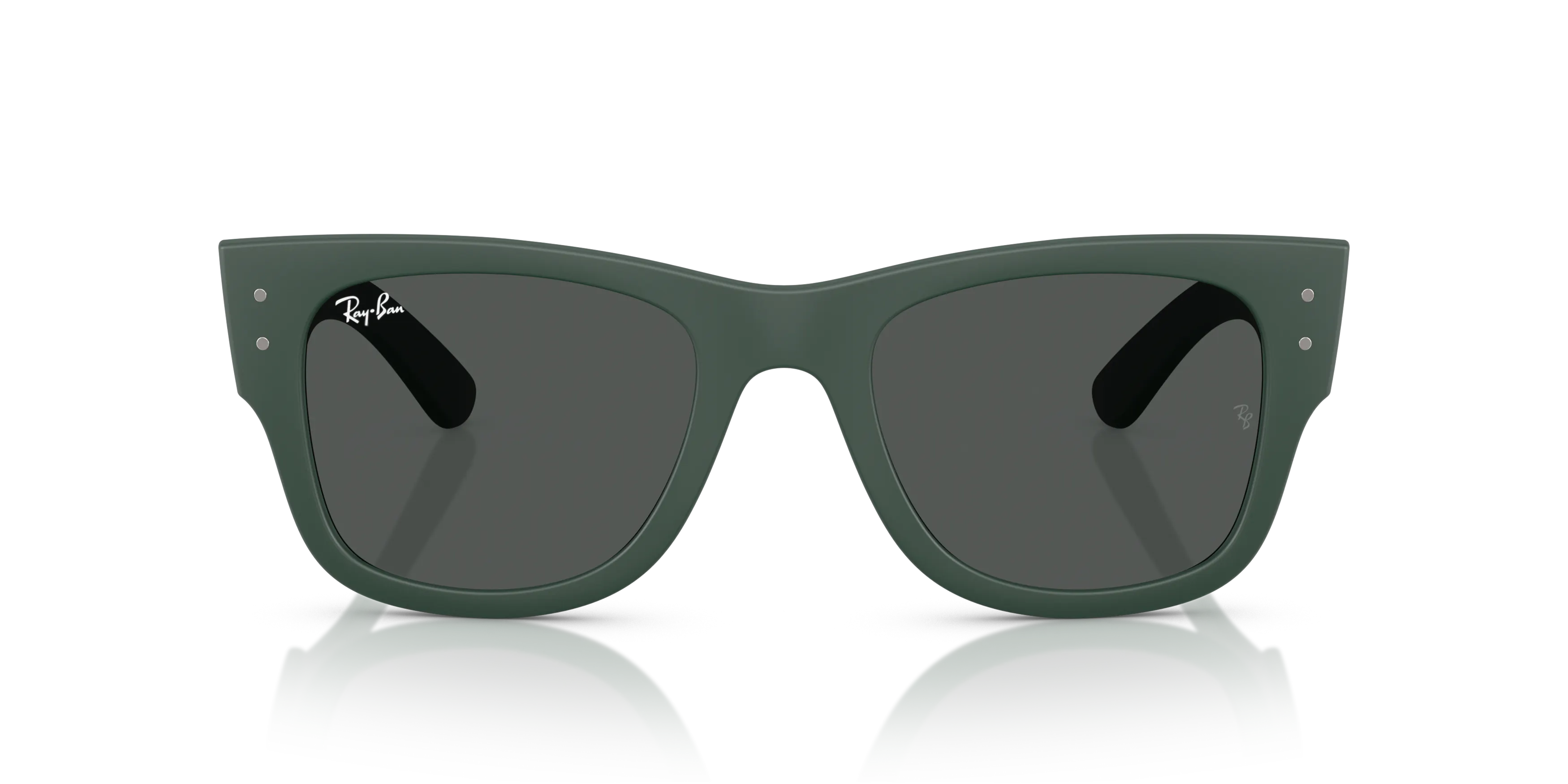 Front, Ray-Ban Mega Wayfarer Liteforce 0RB4840S 665787 Sonnenbrille