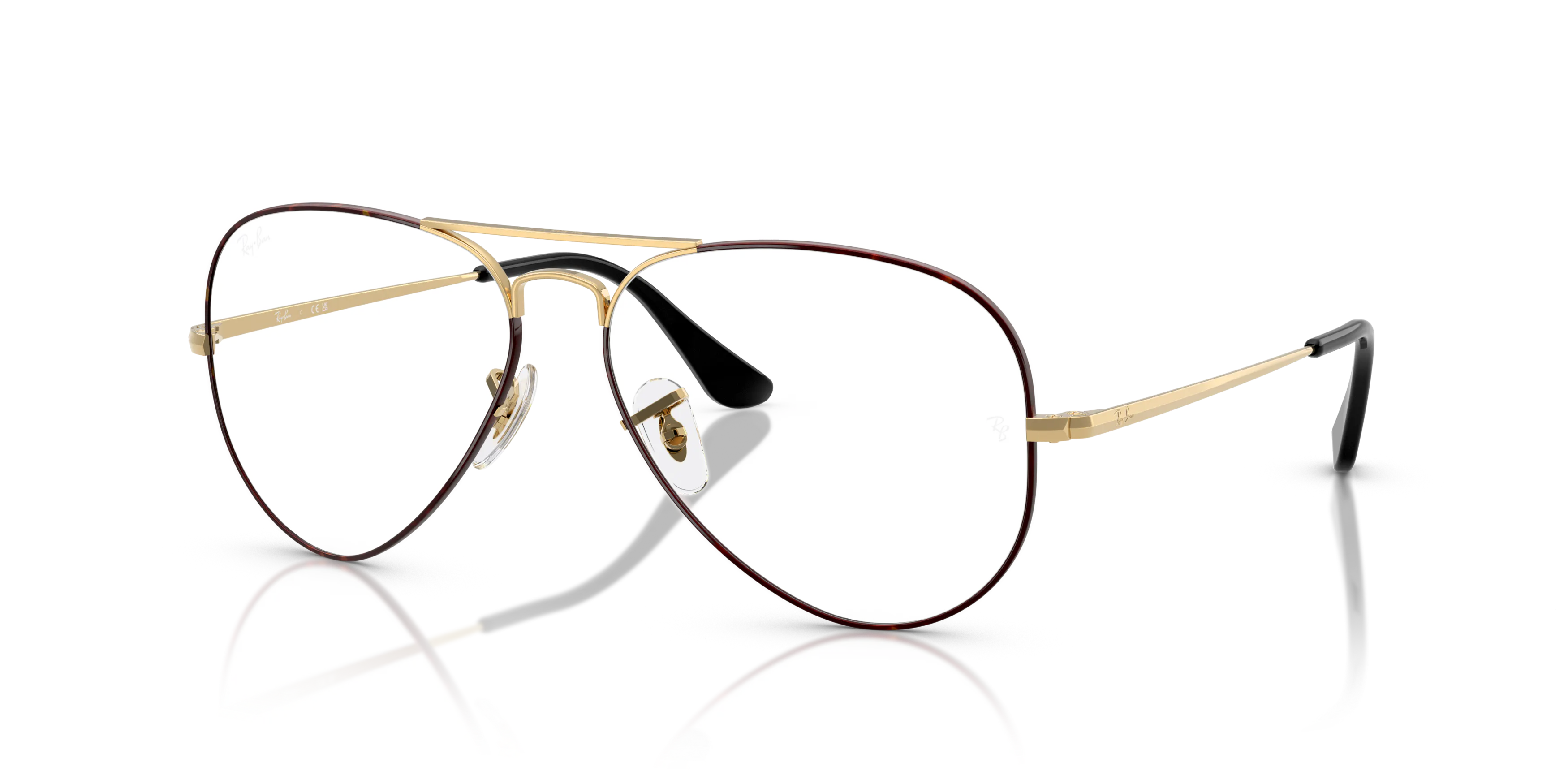 Angle_Left01, Ray-Ban Aviator Optics 0RX6489 3175 Brille