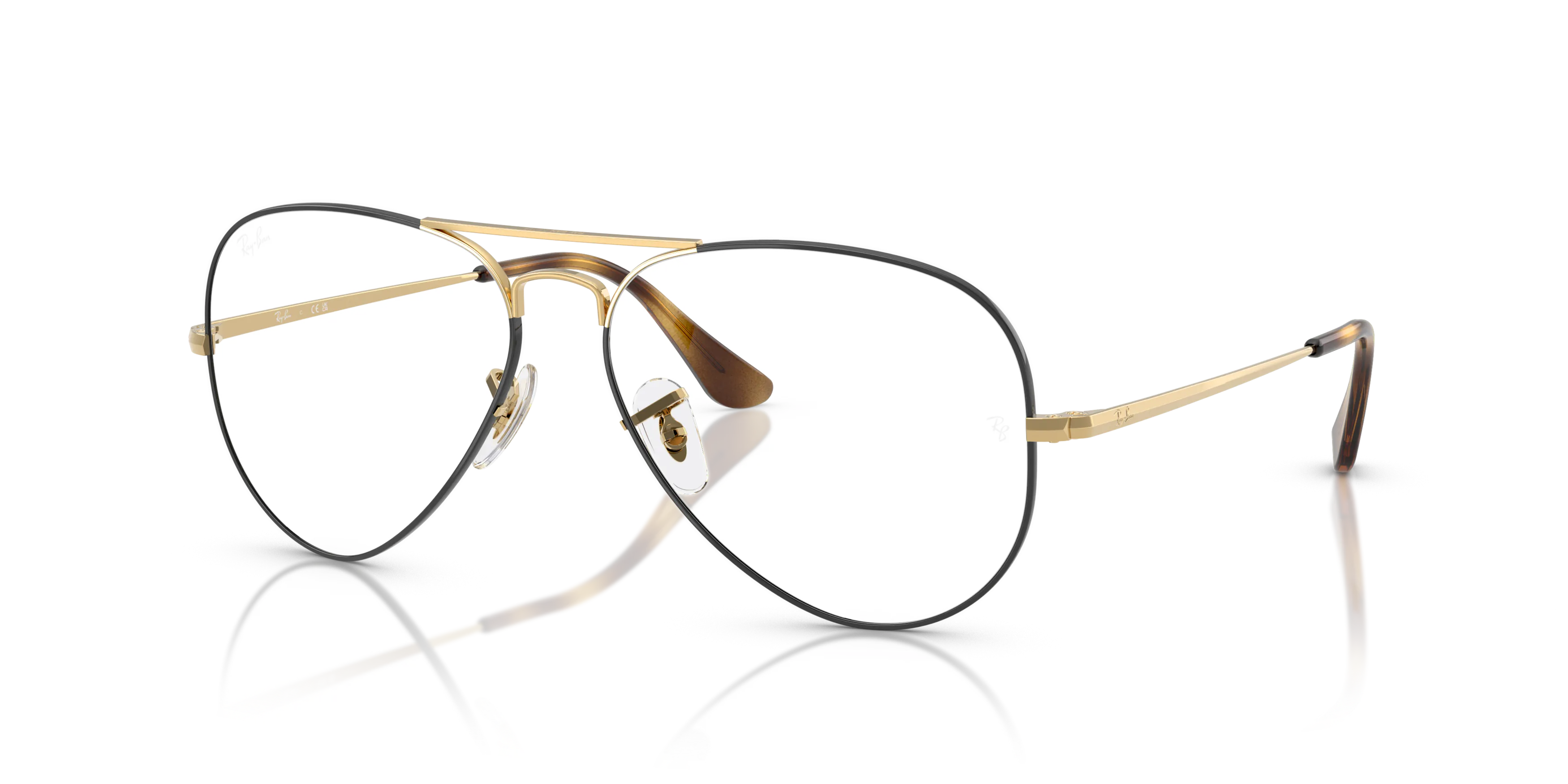 Angle_Left01, Ray-Ban AVIATOR 0RX6489 3177 Brille