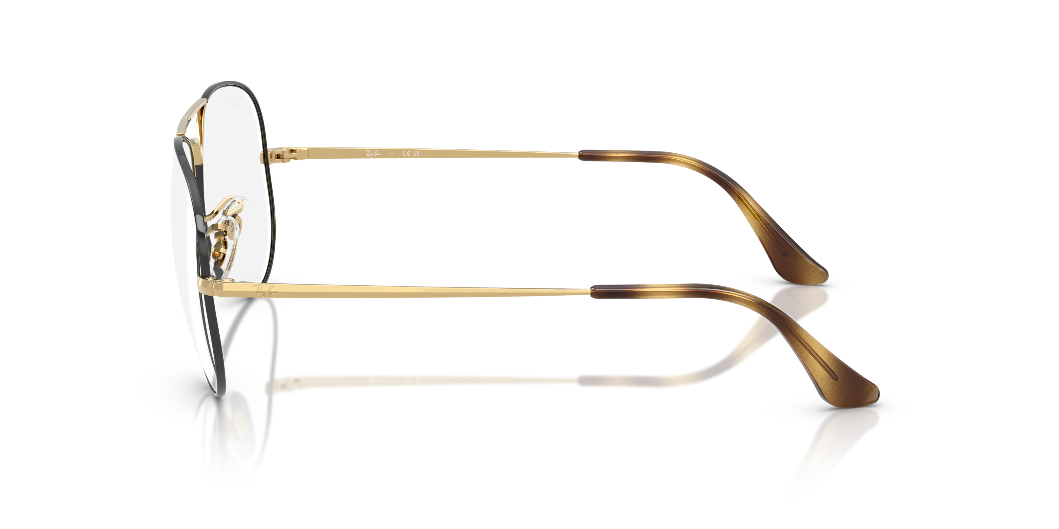 Angle_Left02, Ray-Ban AVIATOR 0RX6489 3177 Brille