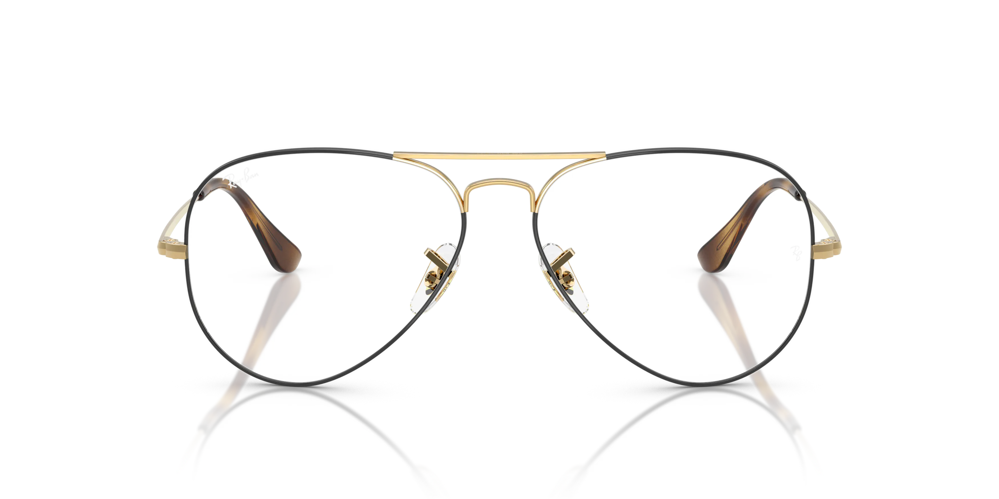 Front, Ray-Ban AVIATOR 0RX6489 3177 Brille